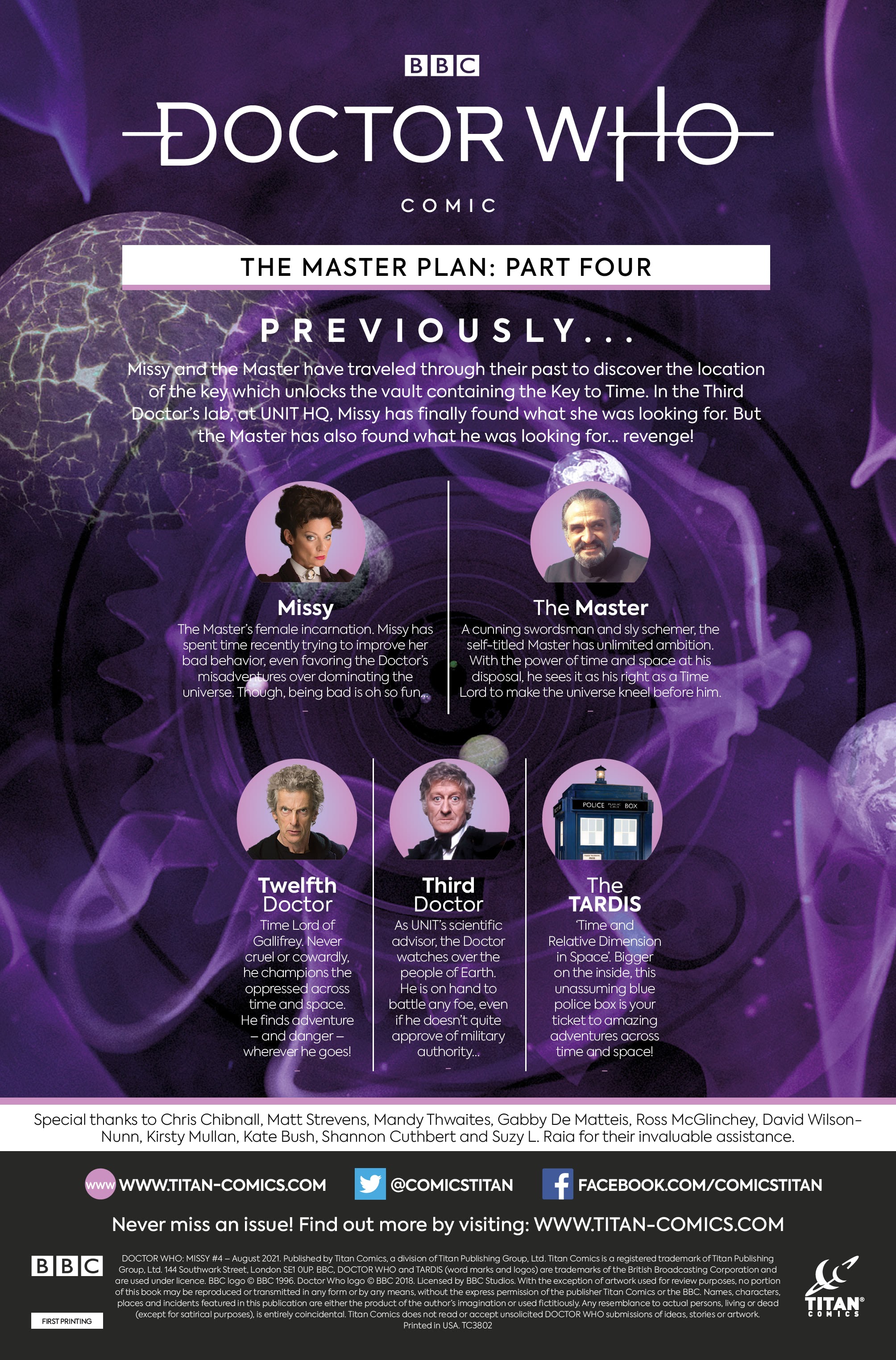 Read online Doctor Who: Missy comic -  Issue #4 - 4