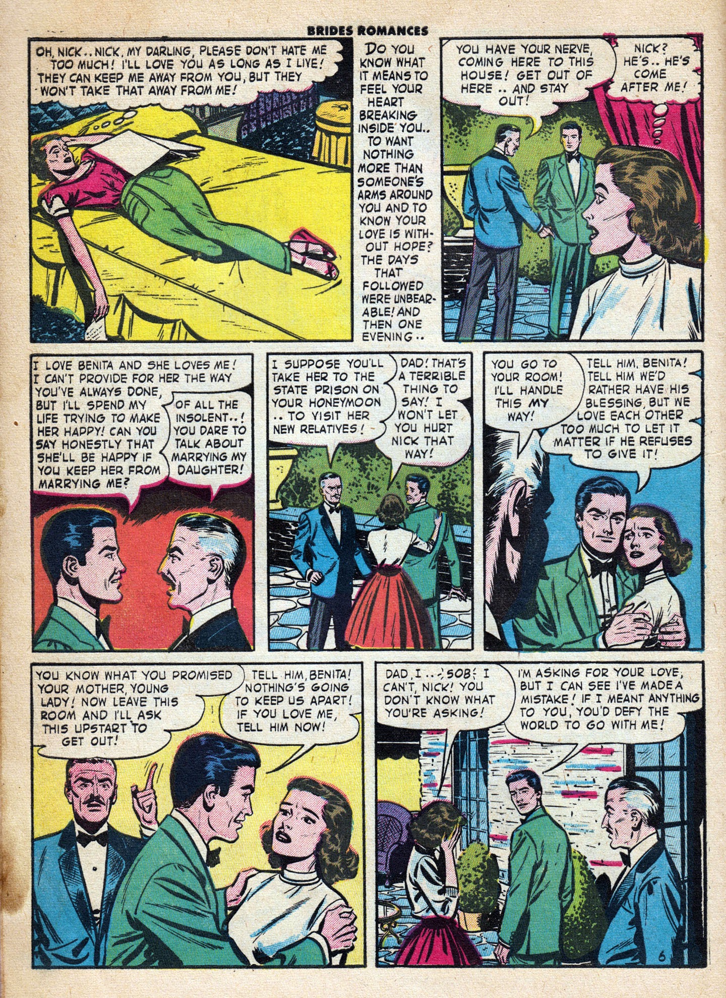 Read online Brides Romances comic -  Issue #20 - 8