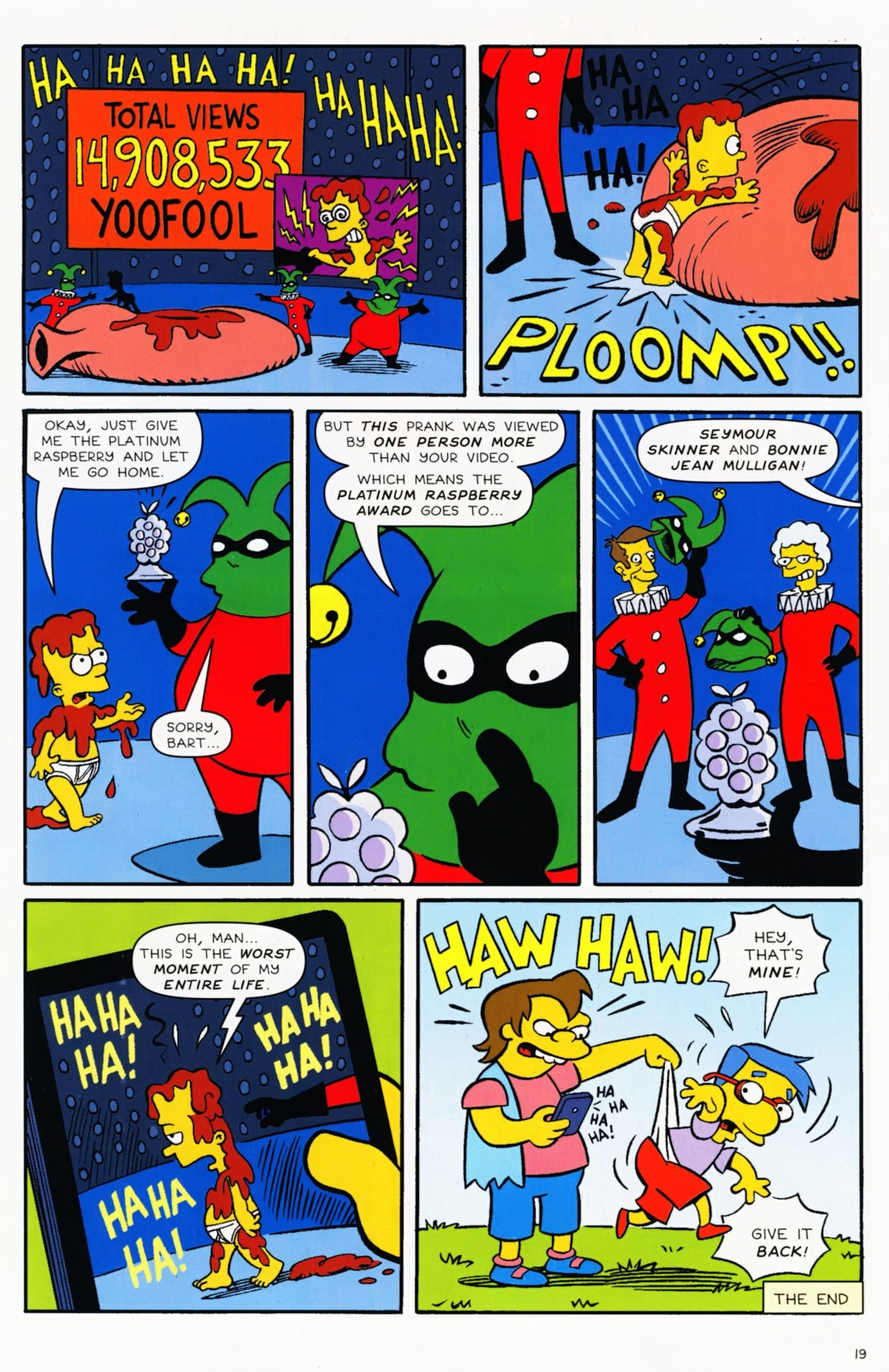 Read online Bart Simpson comic -  Issue #58 - 16