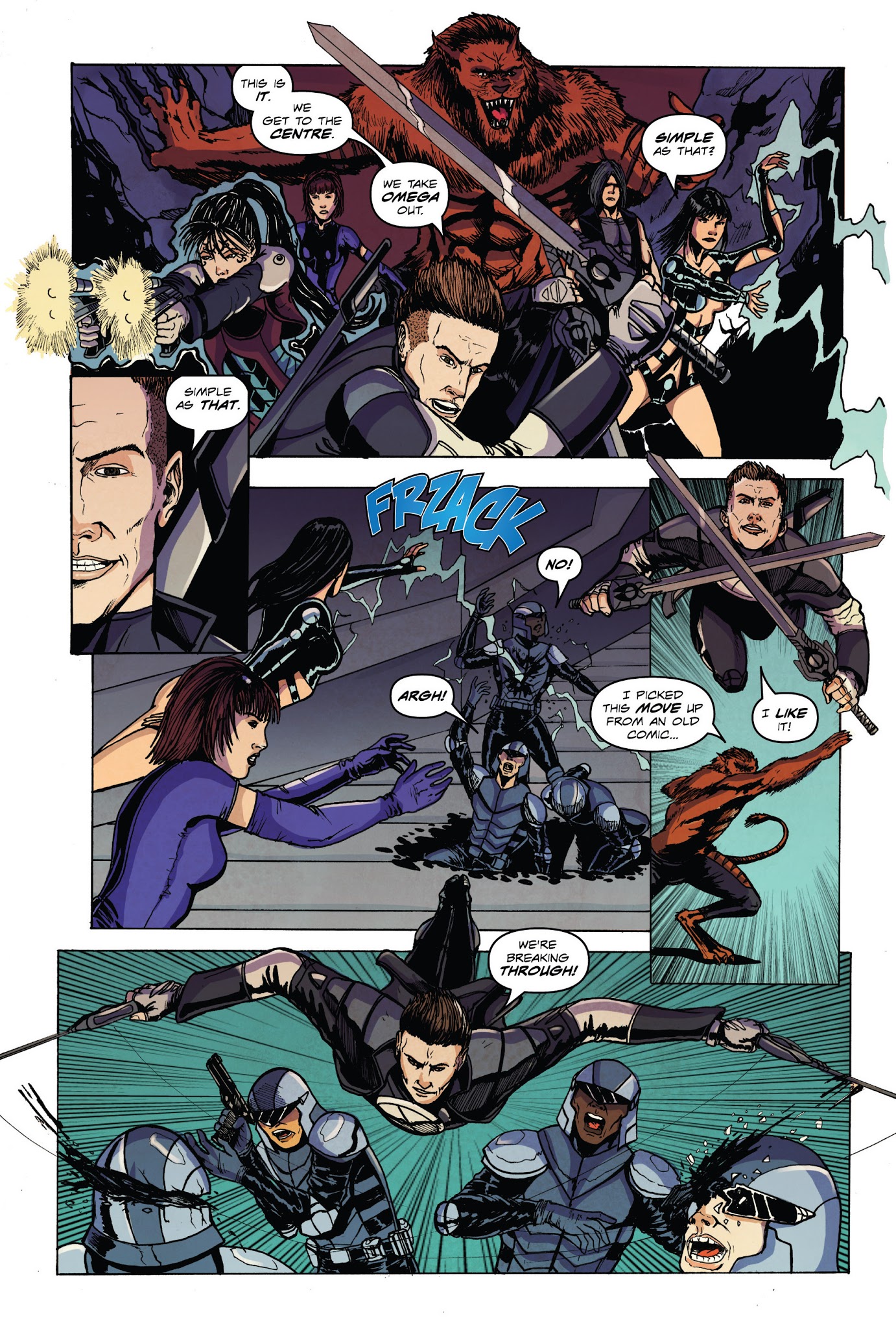 Read online Alpha Gods comic -  Issue #5 - 15