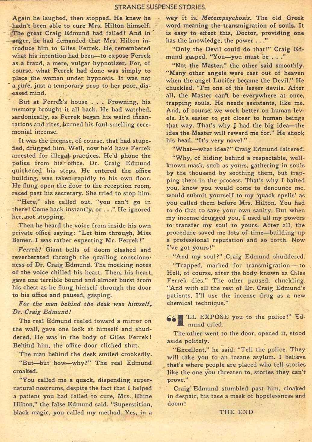 Read online Strange Suspense Stories (1952) comic -  Issue #2 - 24