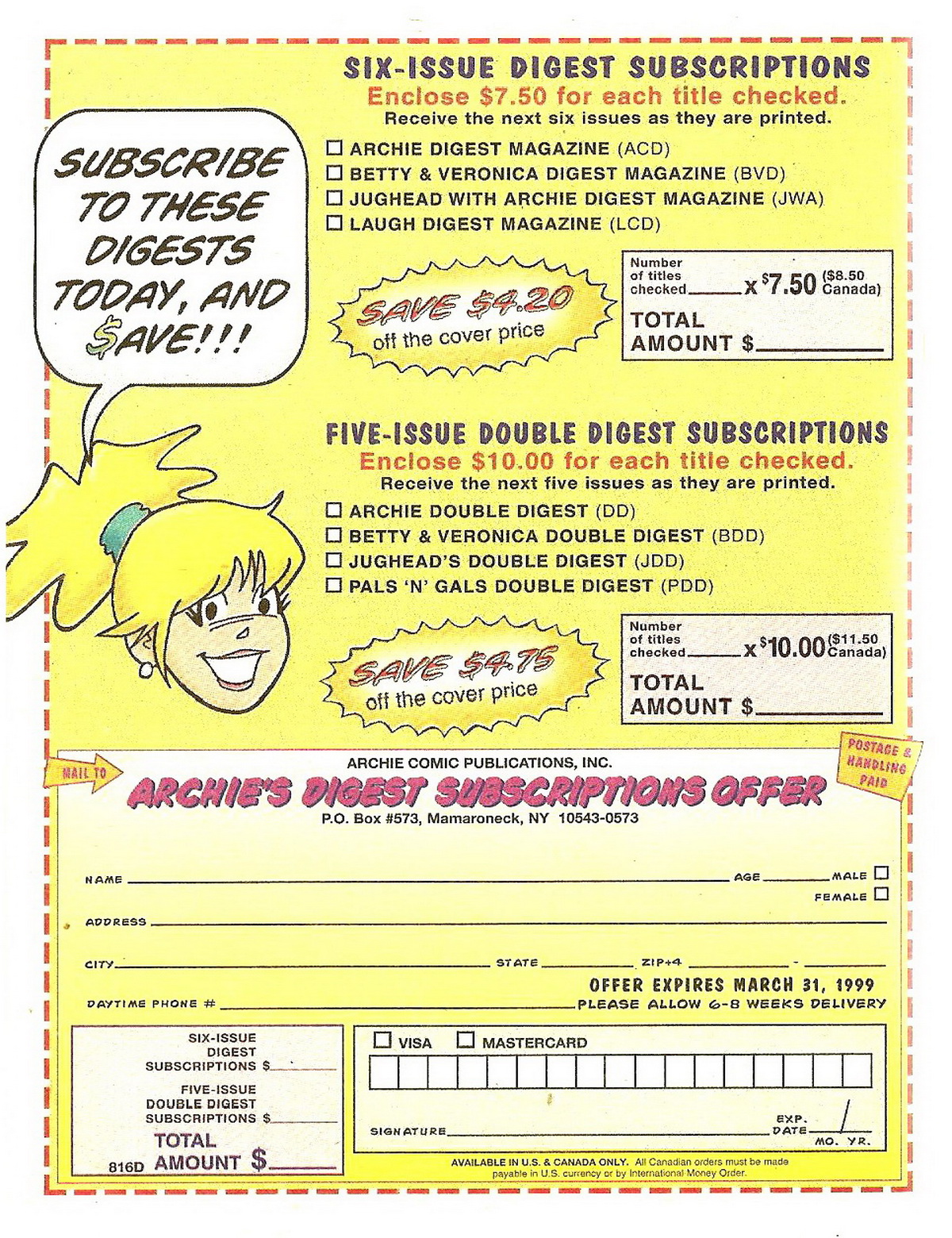 Read online Archie's Double Digest Magazine comic -  Issue #105 - 194