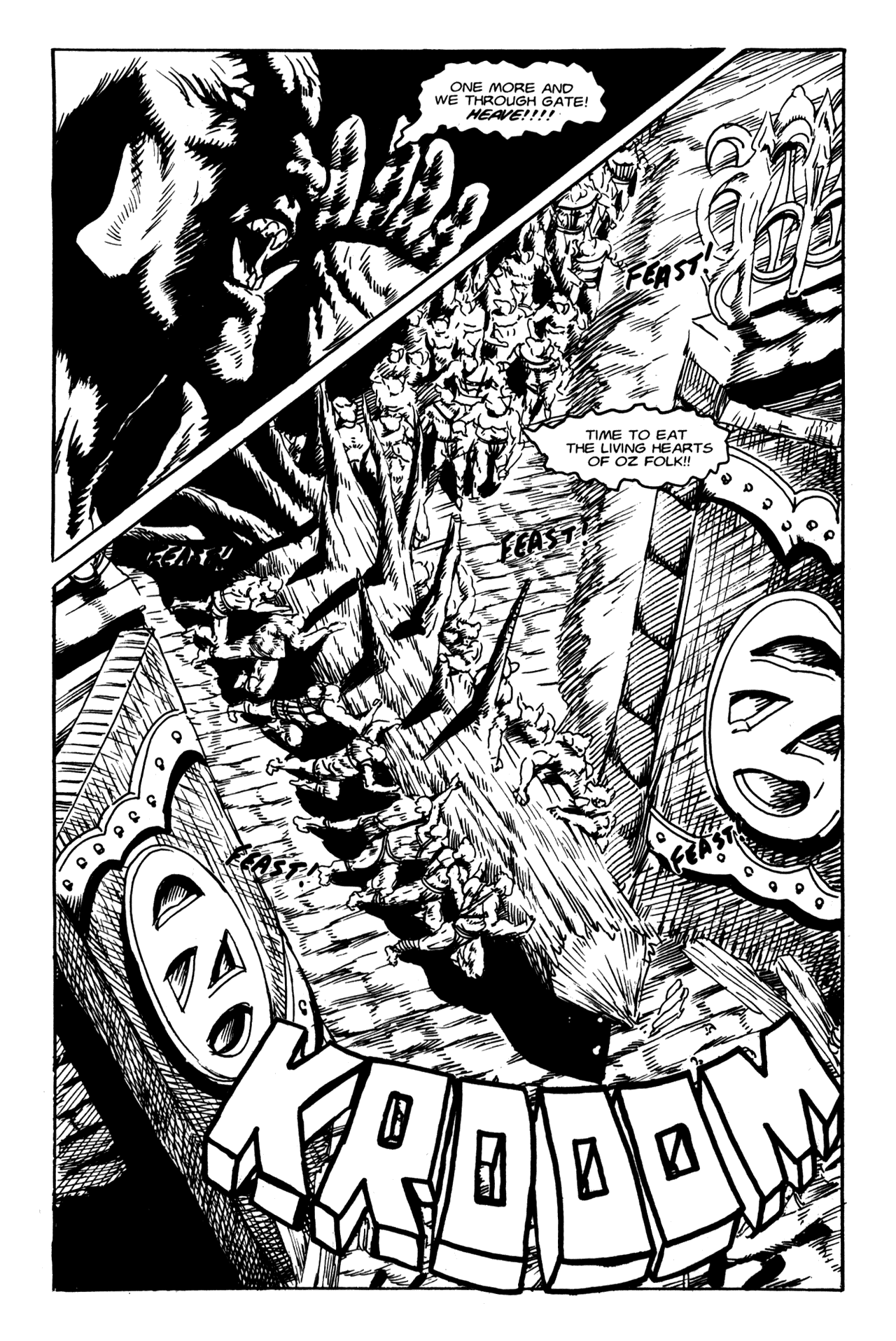 Read online Dark Oz comic -  Issue #5 - 7