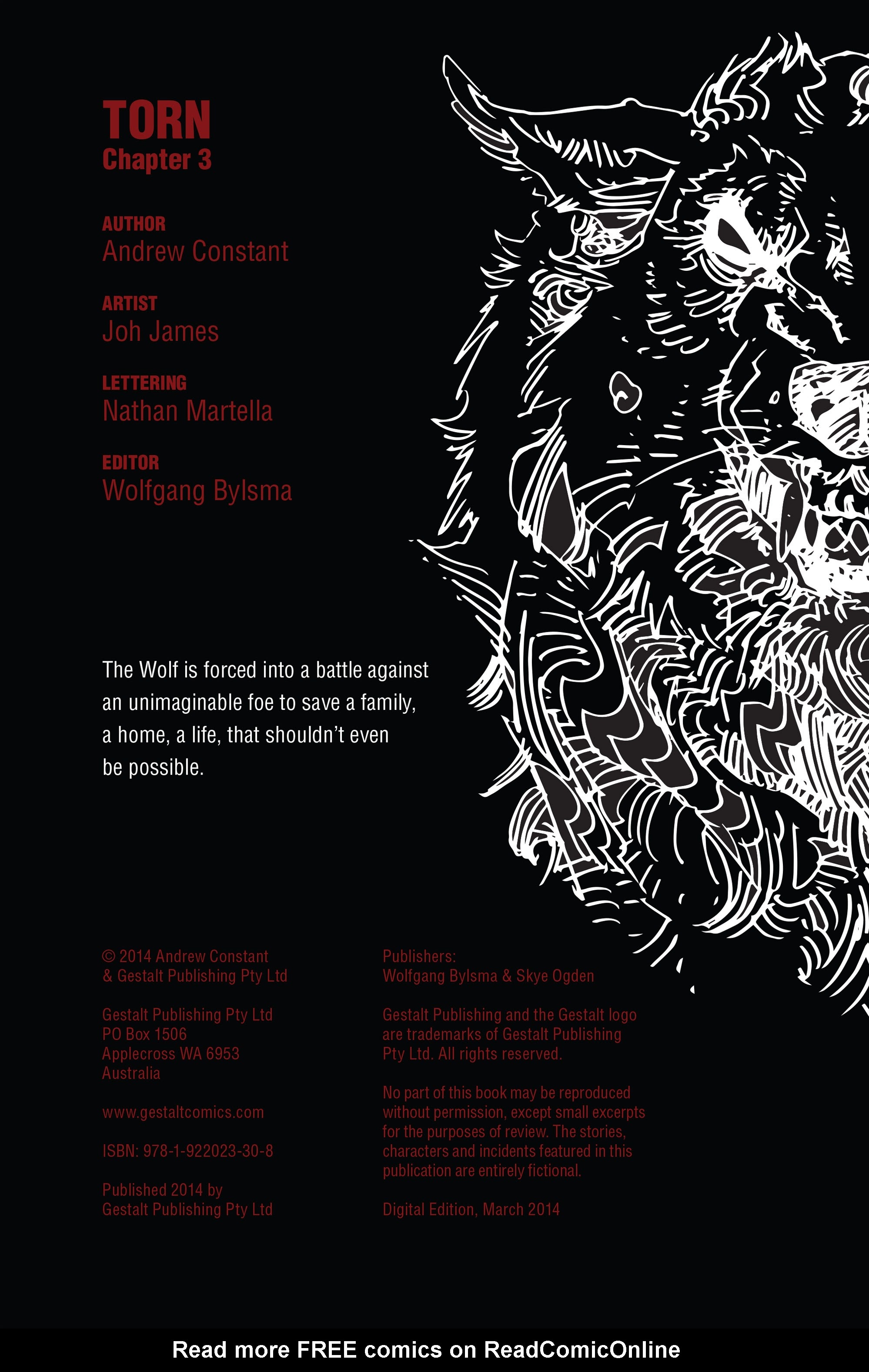 Read online Torn comic -  Issue #3 - 3