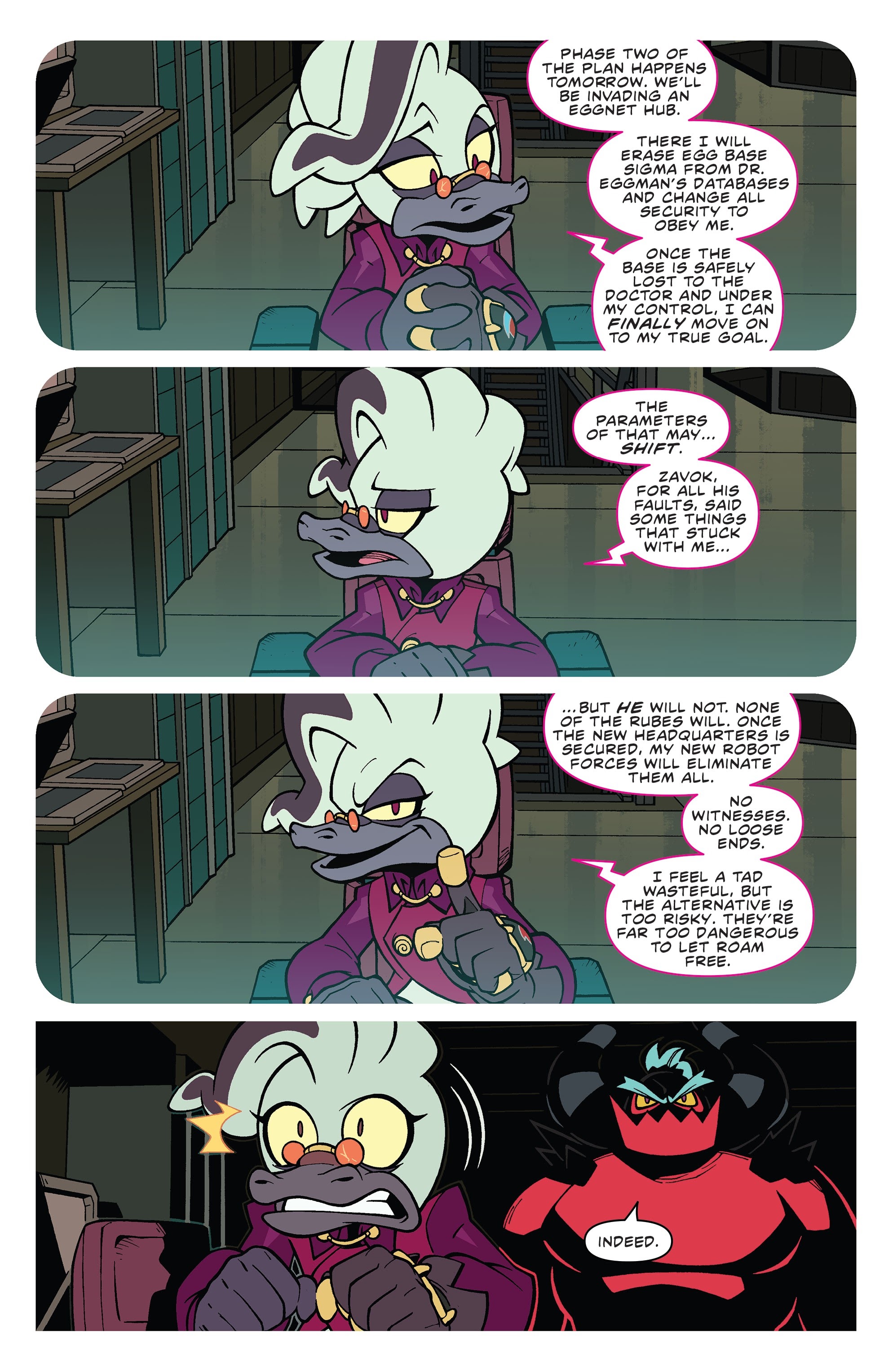 Read online Sonic the Hedgehog: Bad Guys comic -  Issue #3 - 7