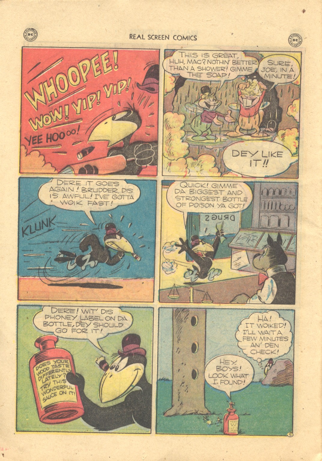 Read online Real Screen Comics comic -  Issue #19 - 22