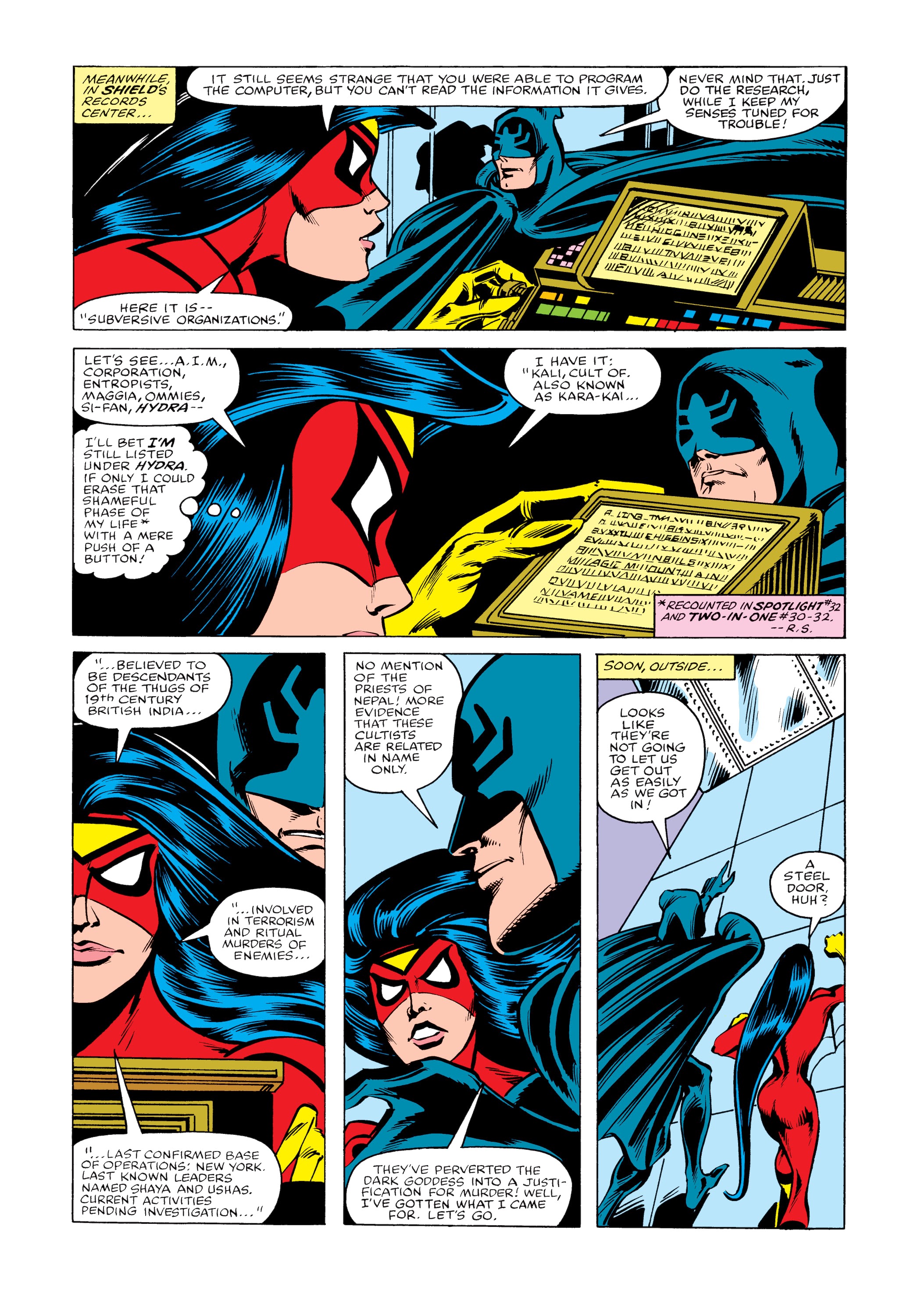Read online Marvel Masterworks: Spider-Woman comic -  Issue # TPB 2 (Part 2) - 23