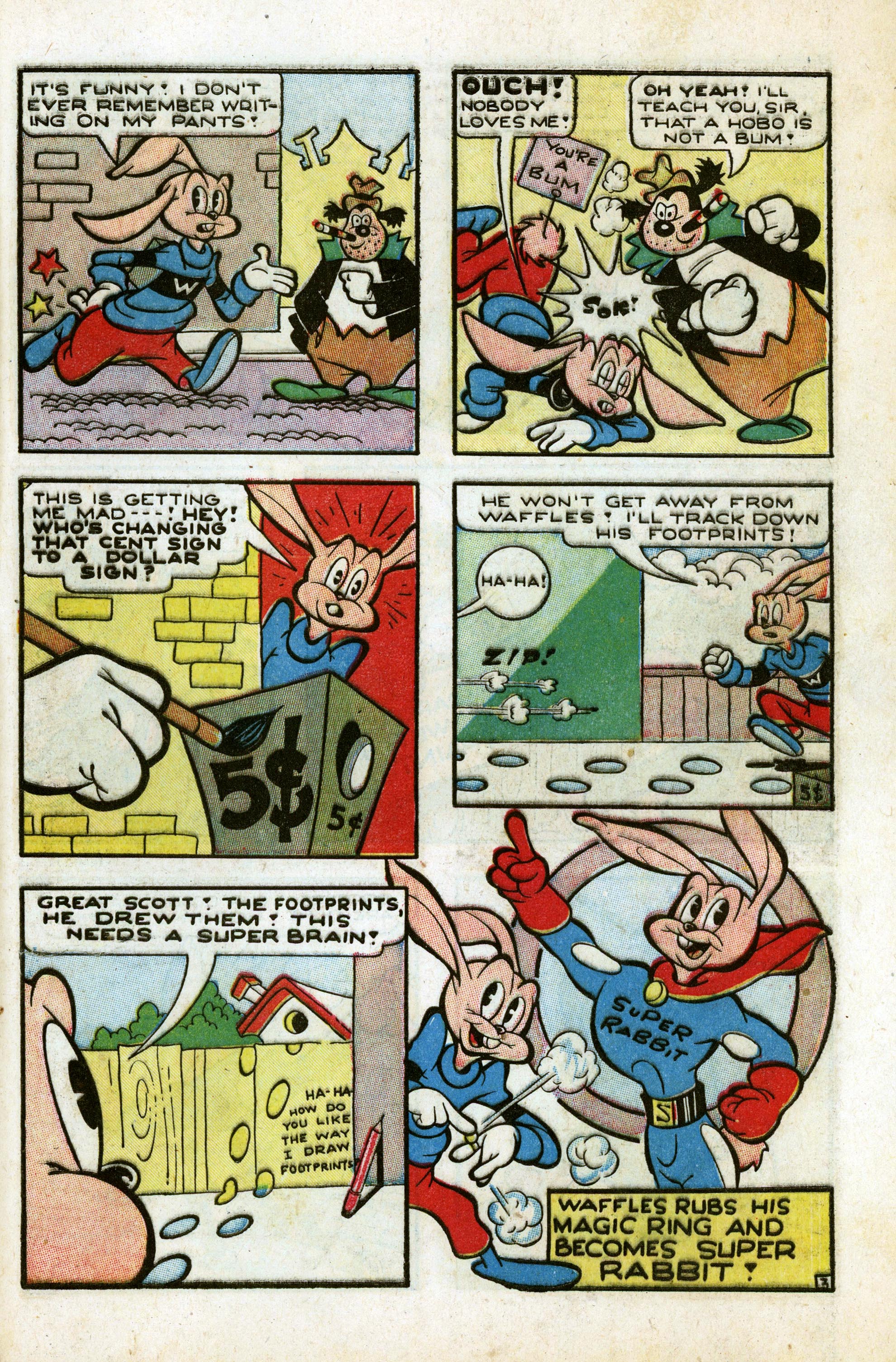 Read online Super Rabbit comic -  Issue #3 - 29