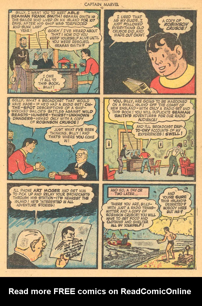 Read online Captain Marvel Adventures comic -  Issue #30 - 19