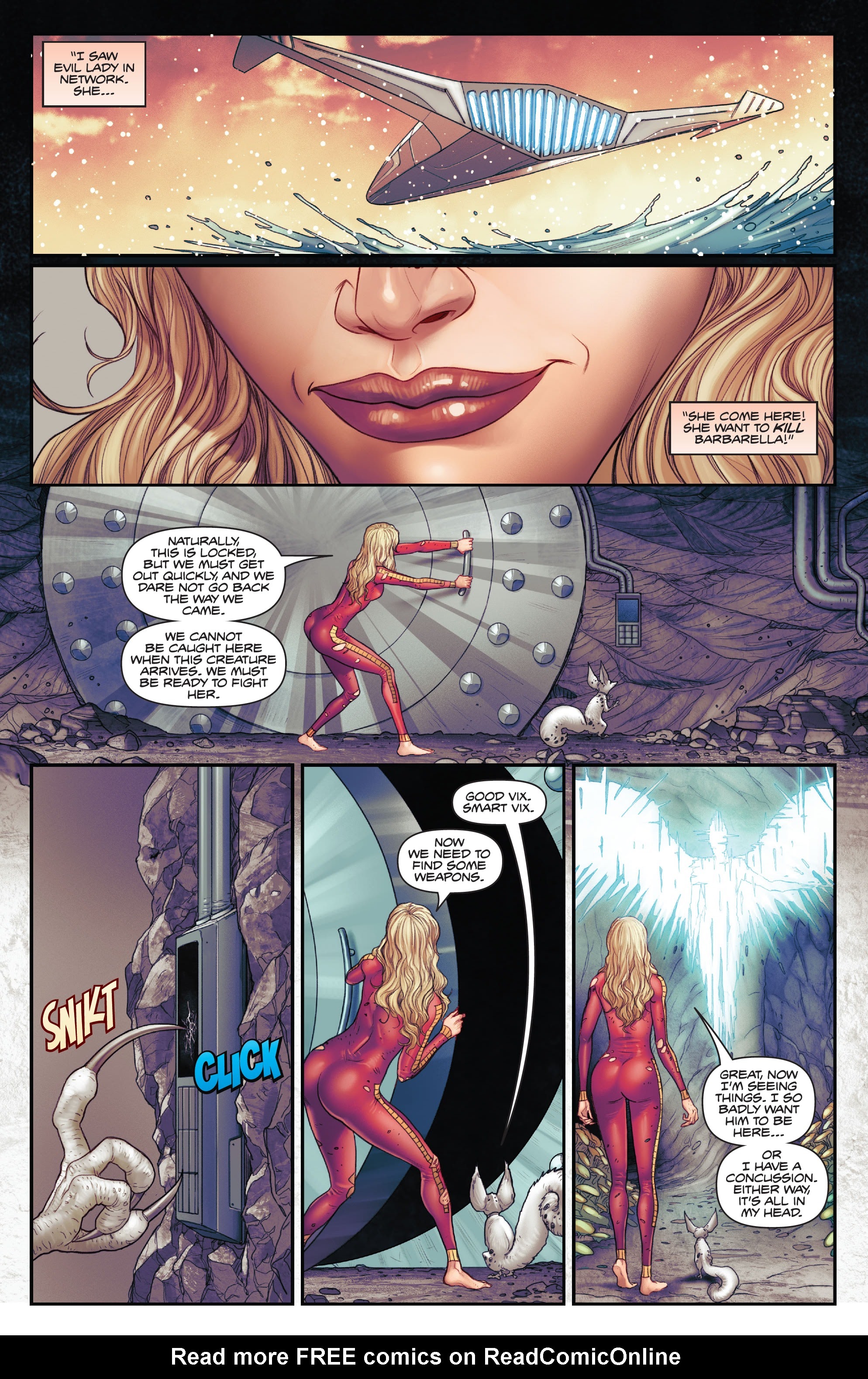Read online Barbarella (2021) comic -  Issue #3 - 20