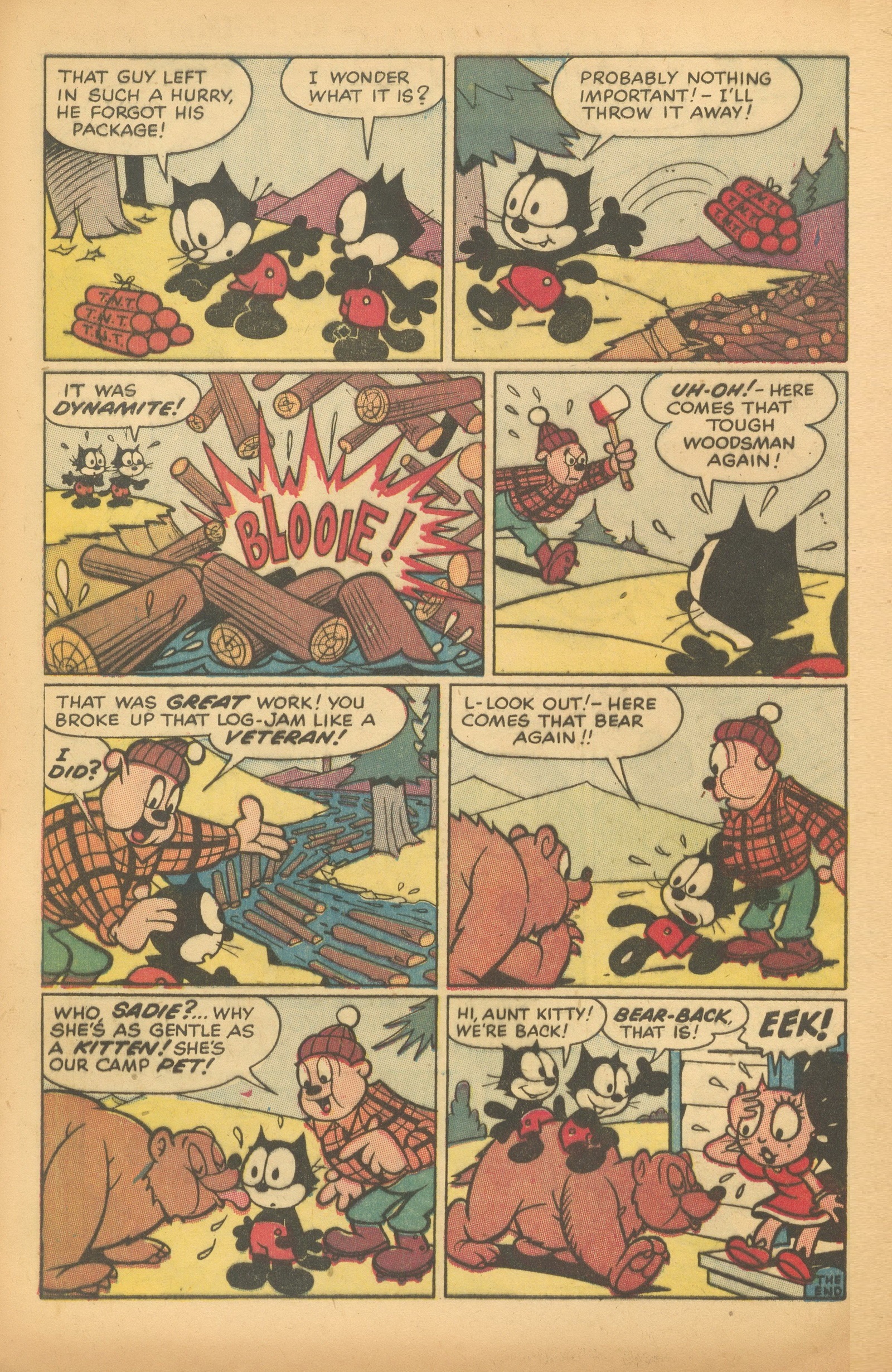 Read online Felix the Cat (1955) comic -  Issue #69 - 32