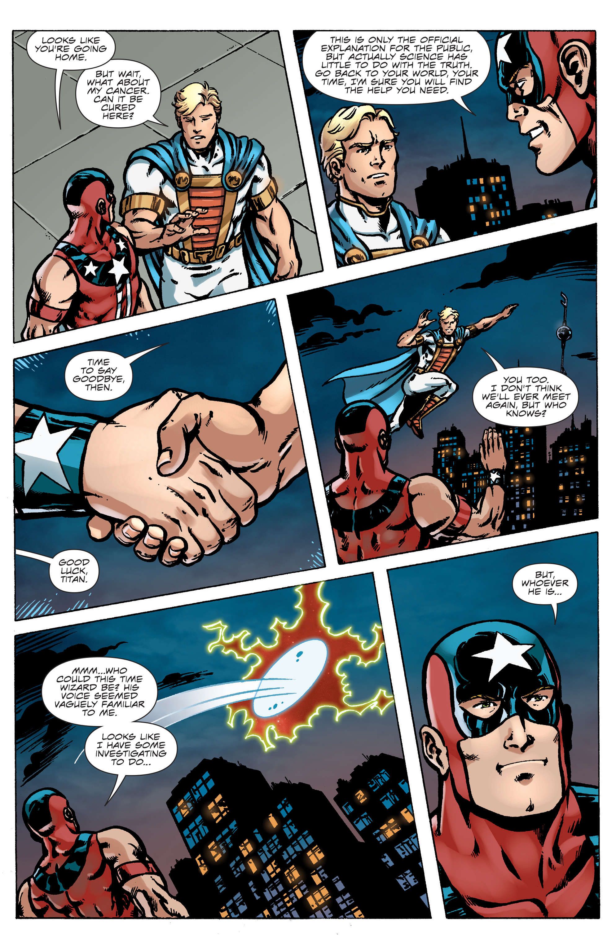 Read online War of the Independents: Man, Out of Time comic -  Issue # Full - 22