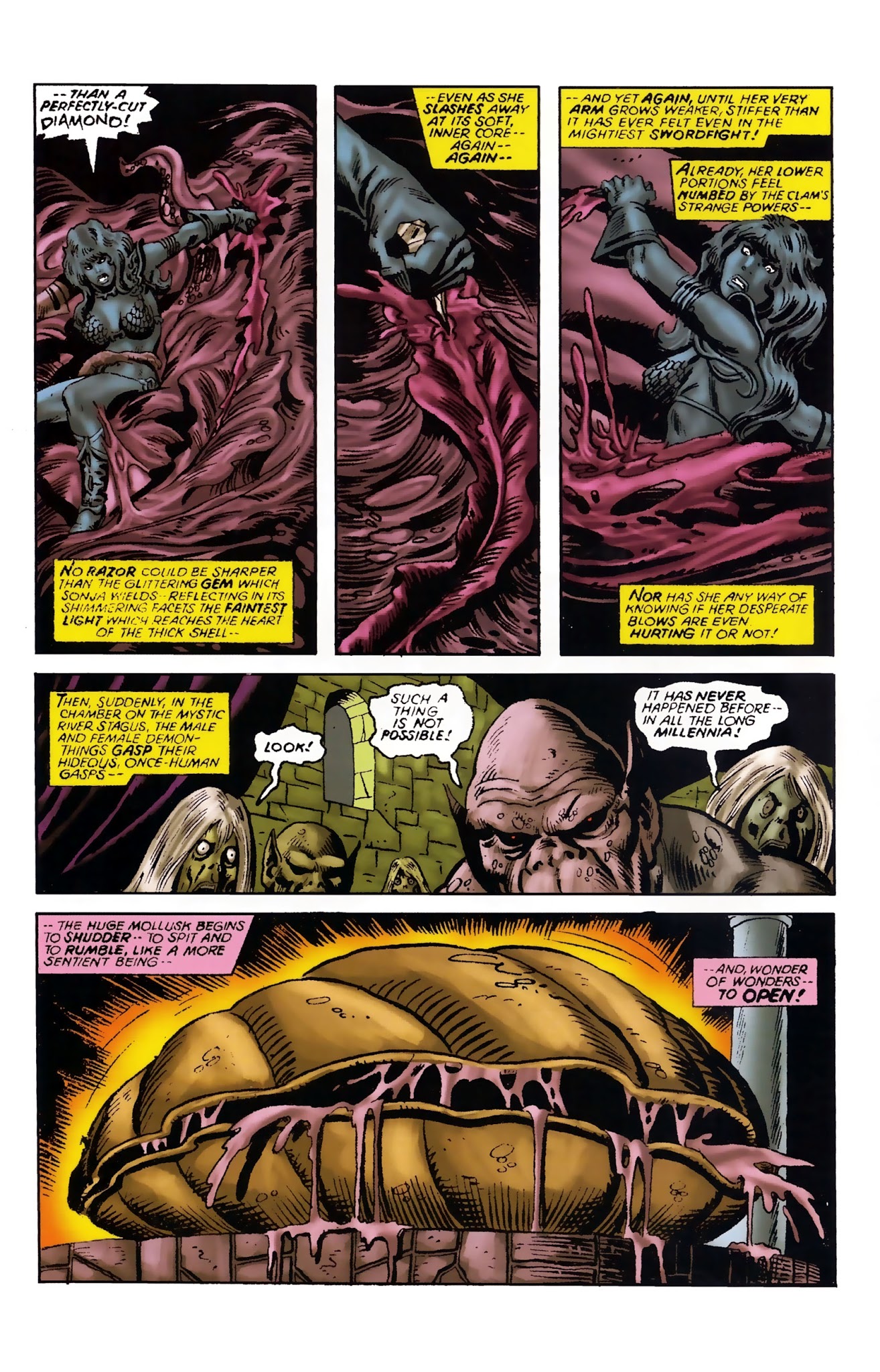 Read online The Adventures of Red Sonja comic -  Issue # TPB 3 - 120