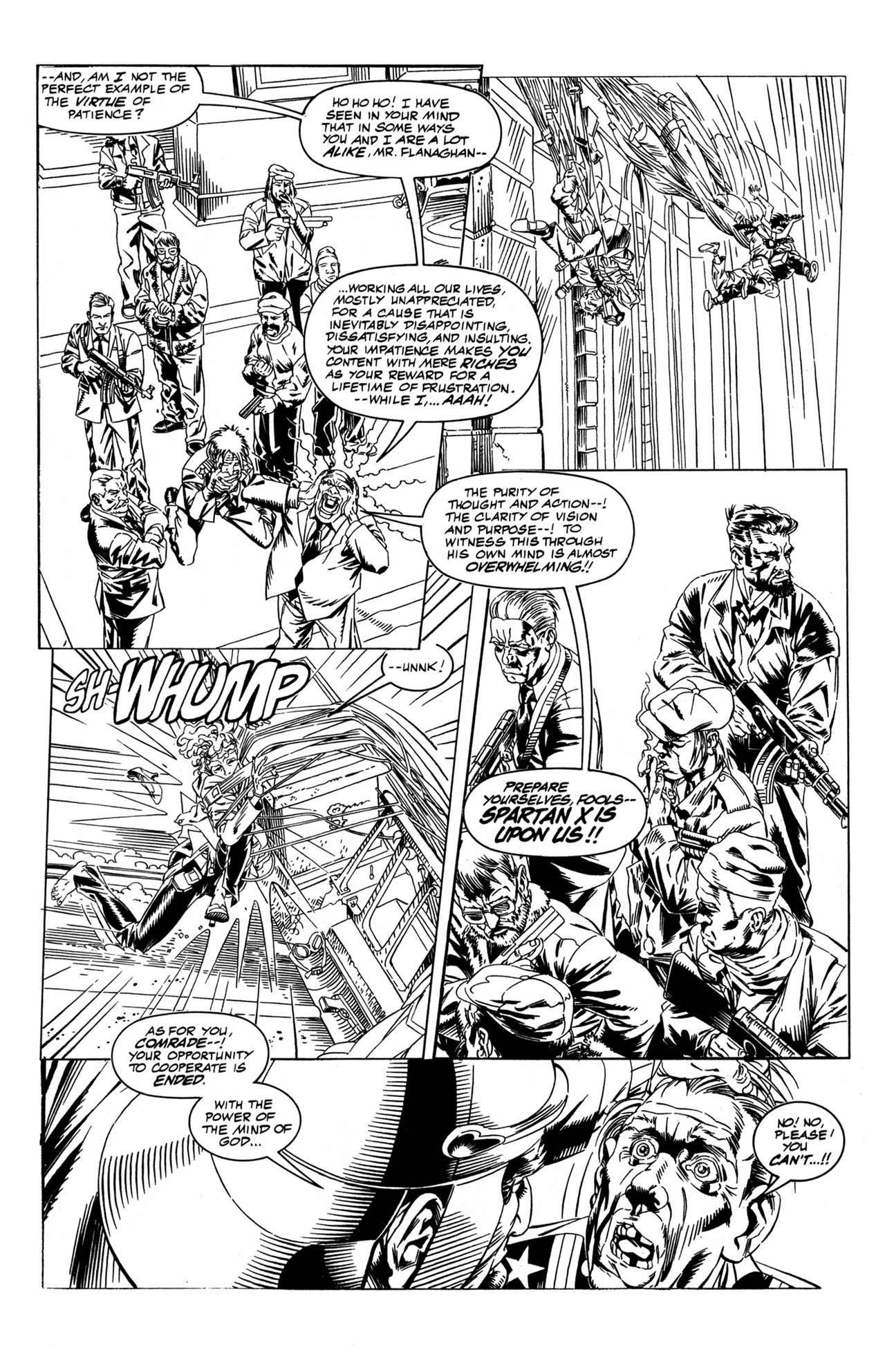 Read online Jackie Chan's Spartan X: Hell Bent Hero For Hire comic -  Issue #2 - 19