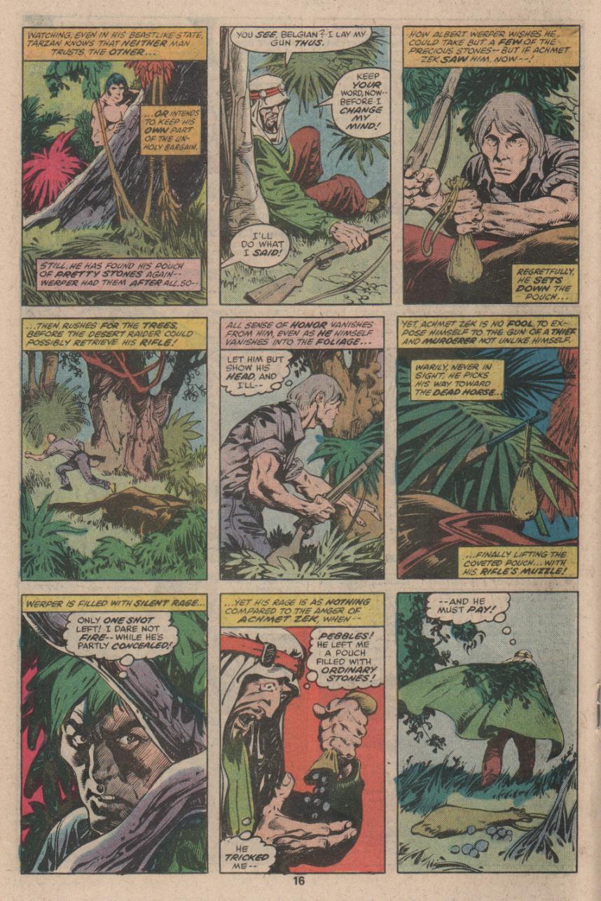 Read online Tarzan (1977) comic -  Issue #10 - 11