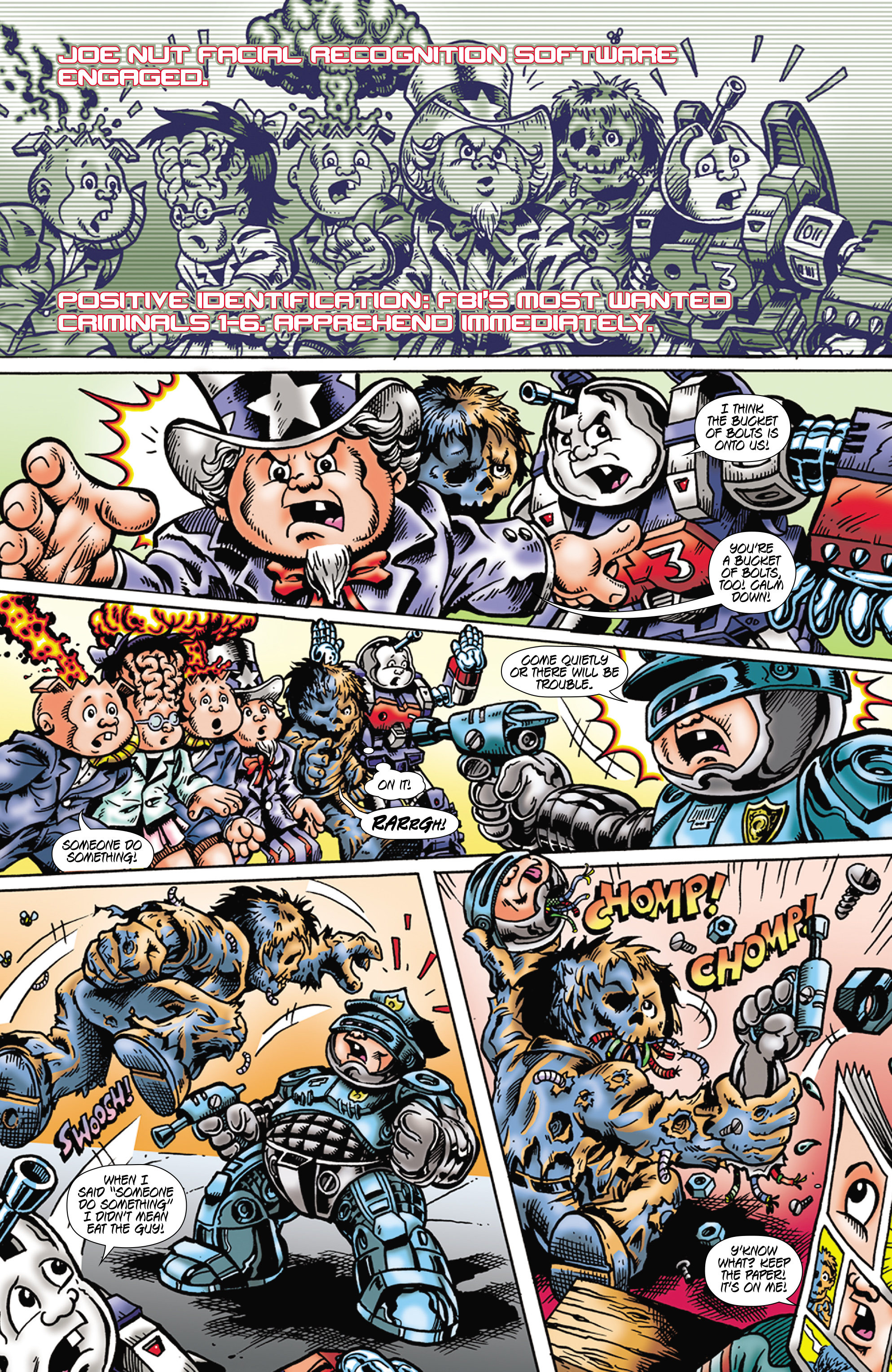 Read online Garbage Pail Kids: Trashin' Through Time comic -  Issue #1 - 13