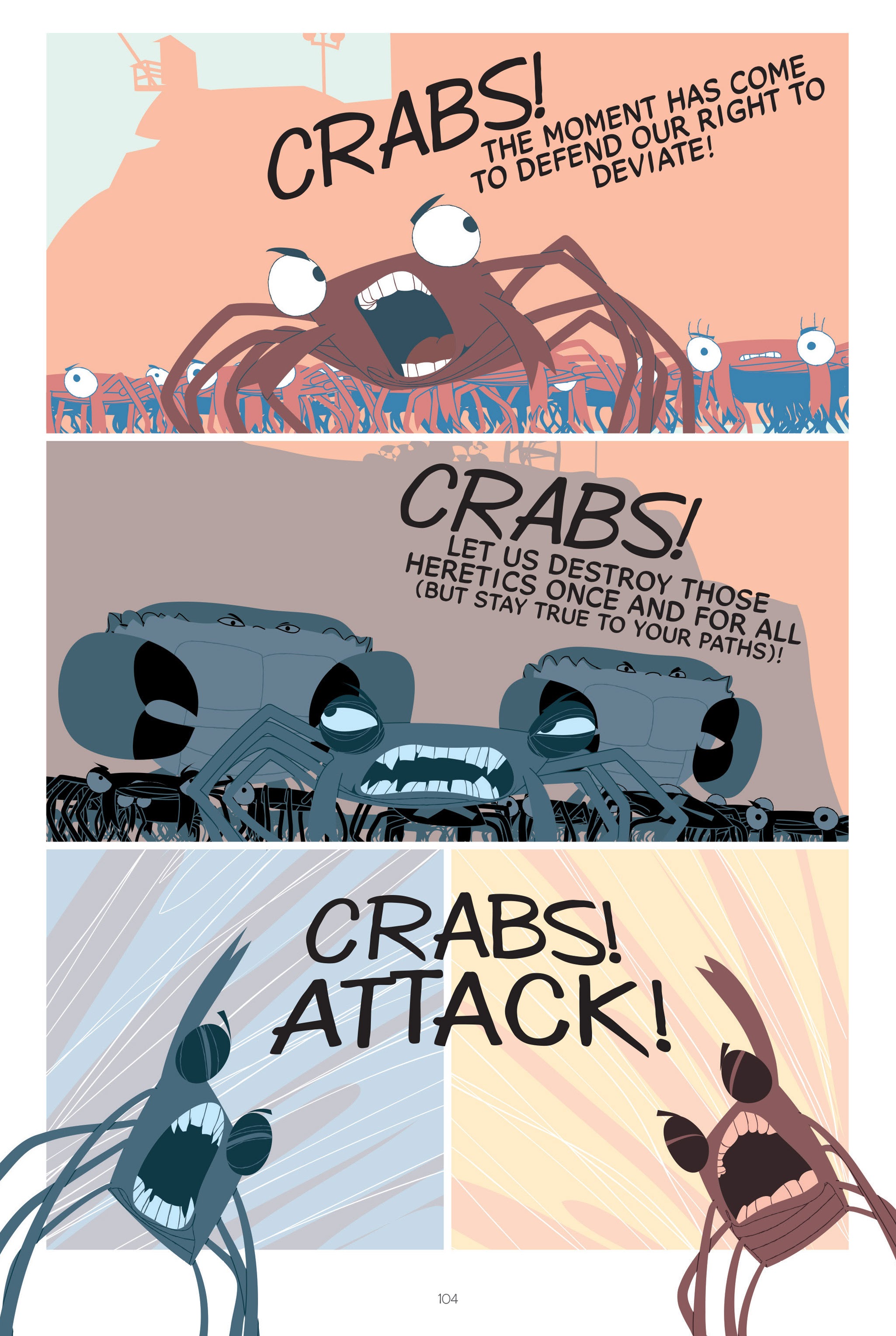 Read online The March of the Crabs comic -  Issue # TPB 2 - 101