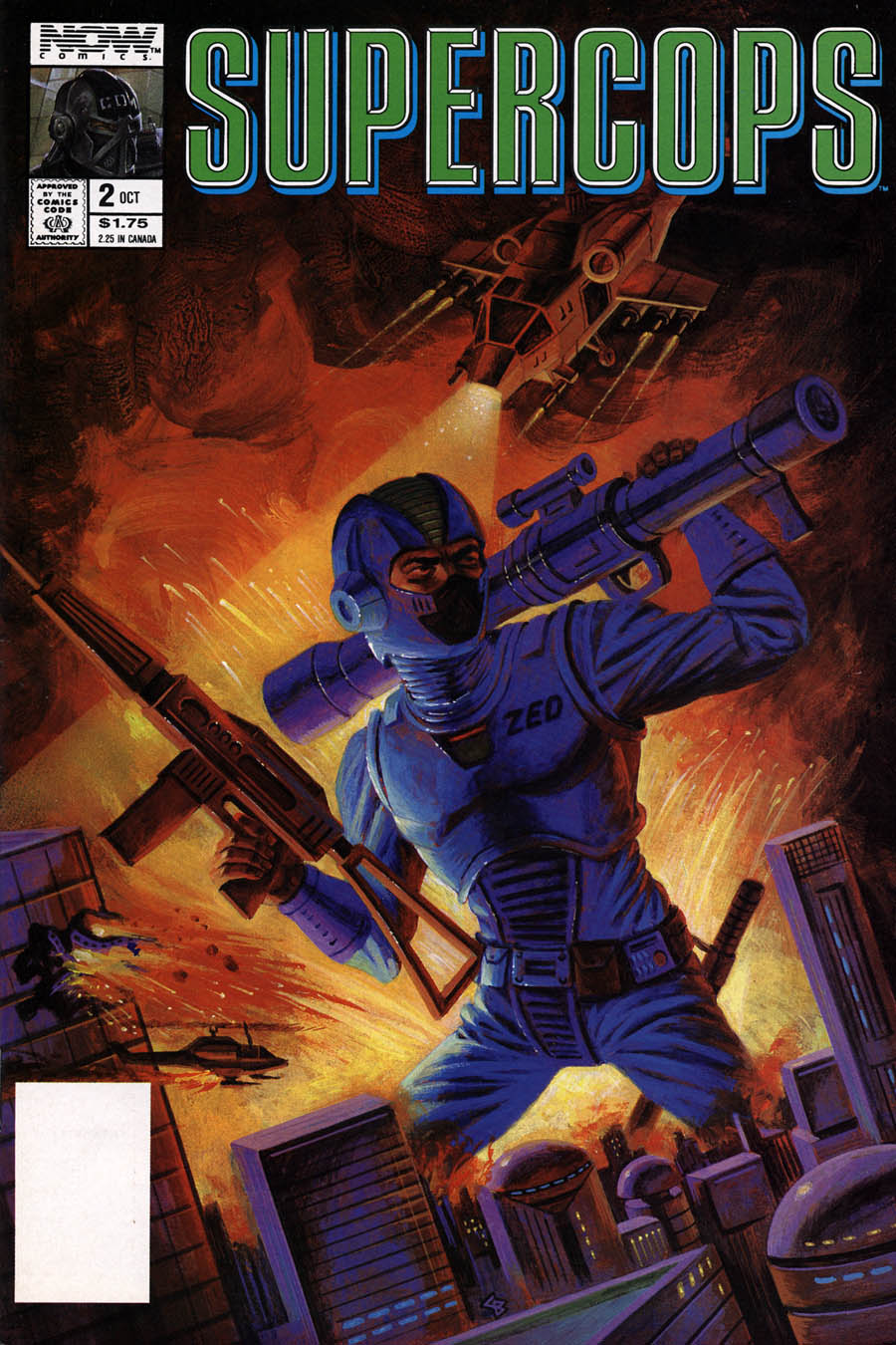 Read online Supercops comic -  Issue #2 - 1