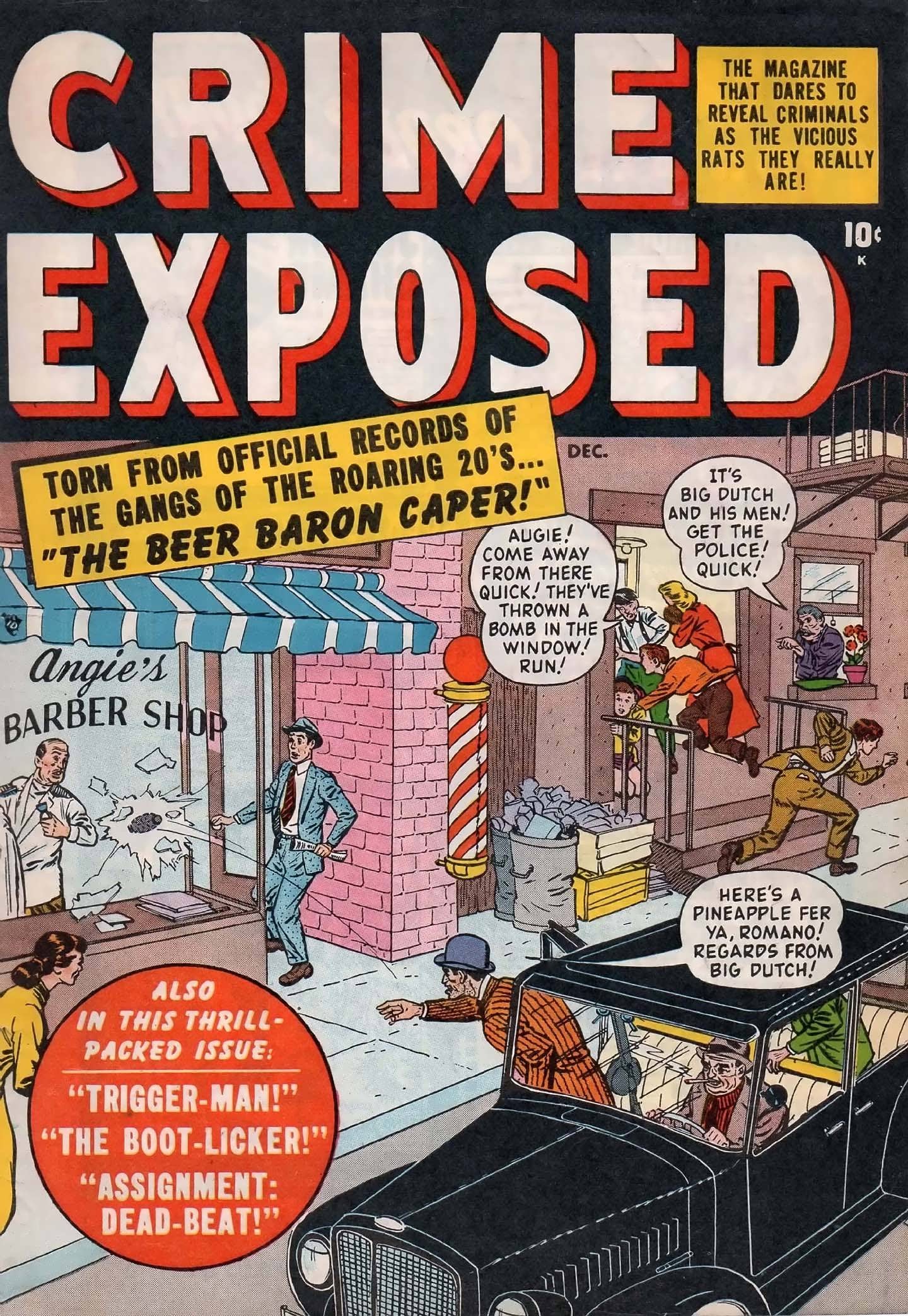 Read online Crime Exposed (1950) comic -  Issue #1 - 1