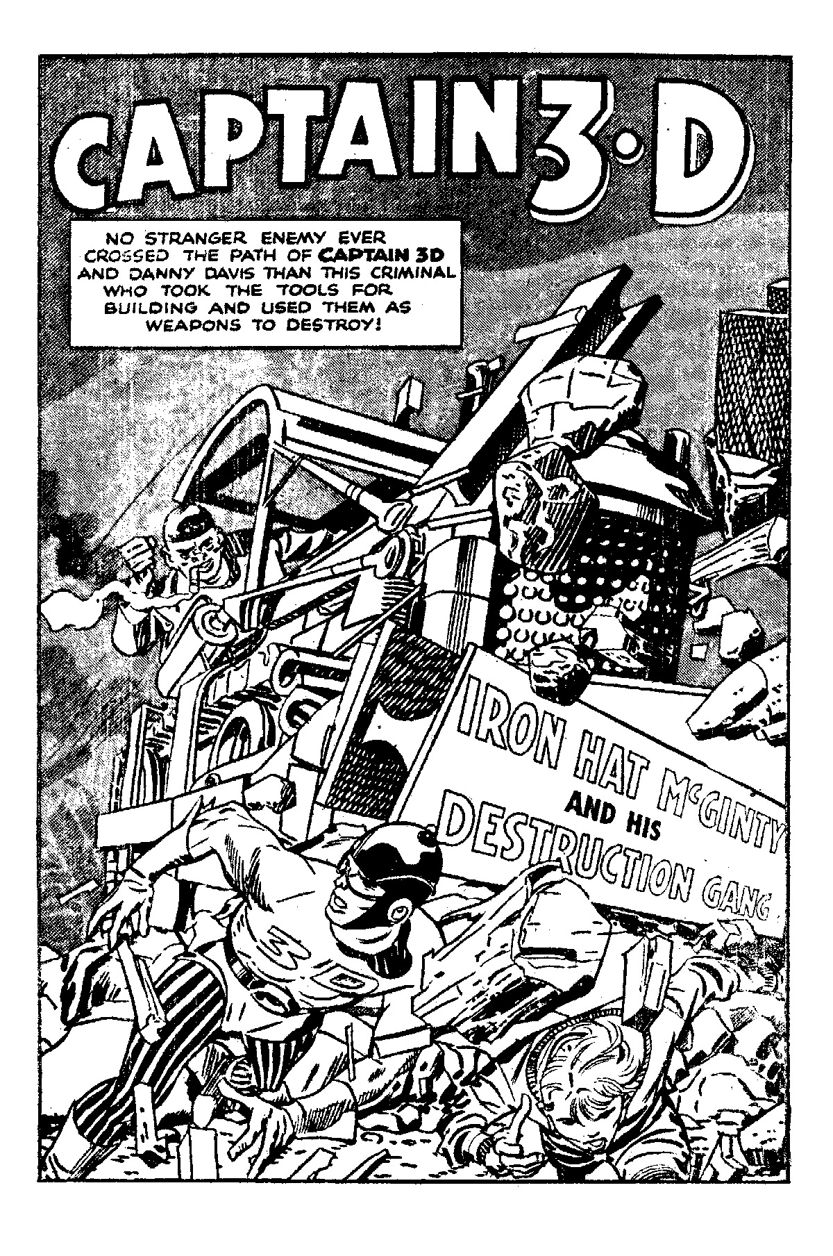 Read online Captain 3-D comic -  Issue # Full - 25