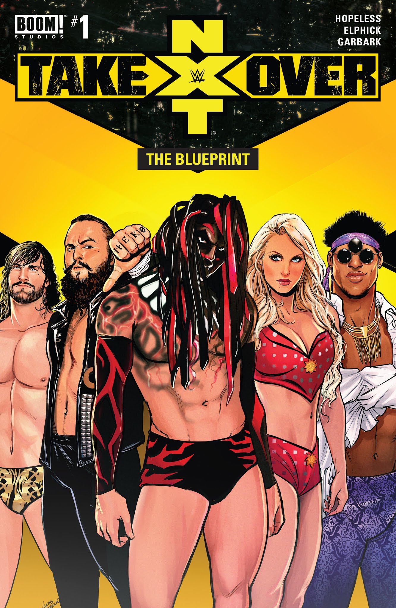 Read online WWE: NXT Takeover - The Blueprint comic -  Issue # Full - 1
