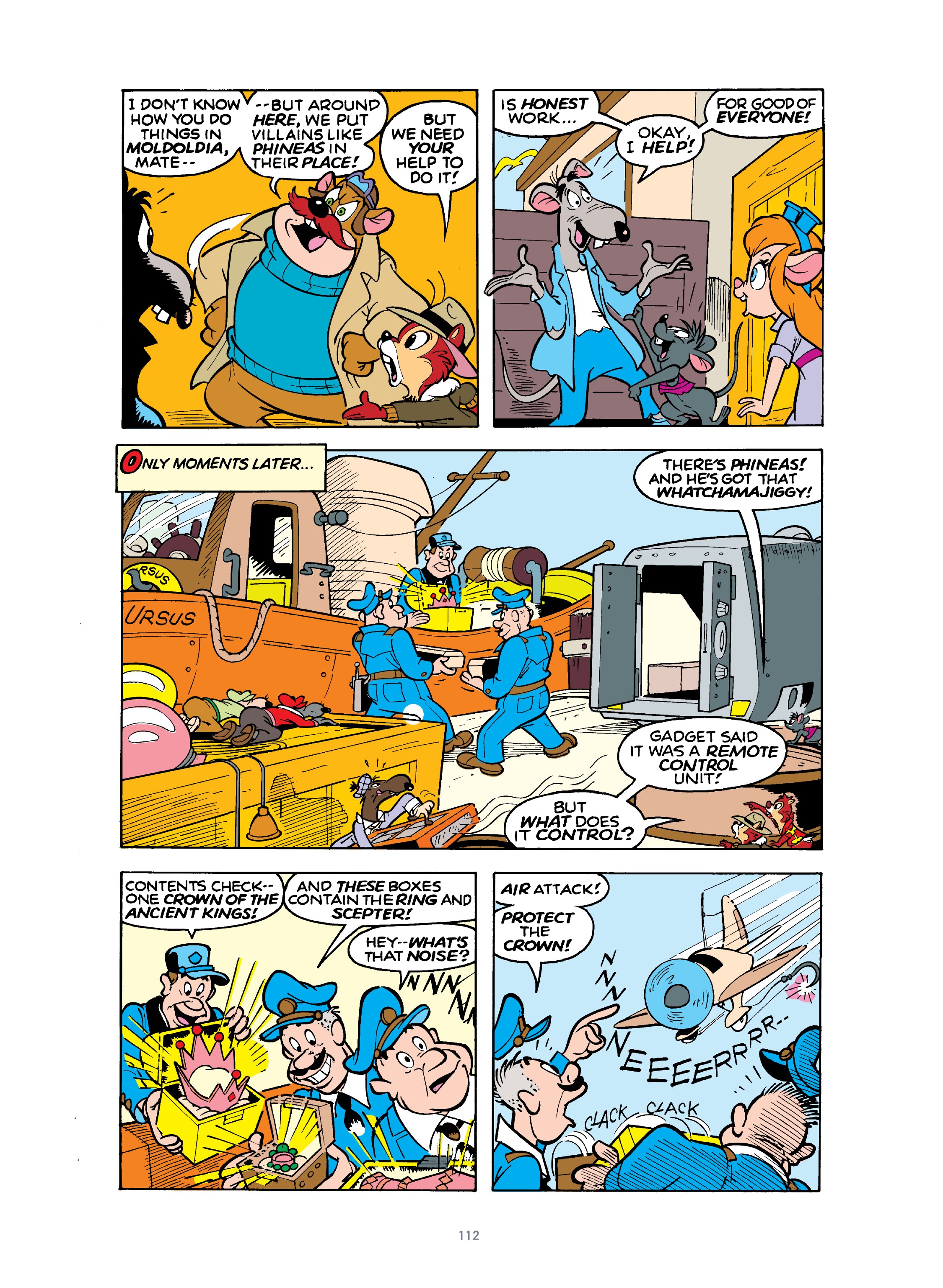 Read online Darkwing Duck: Just Us Justice Ducks comic -  Issue # TPB (Part 2) - 17