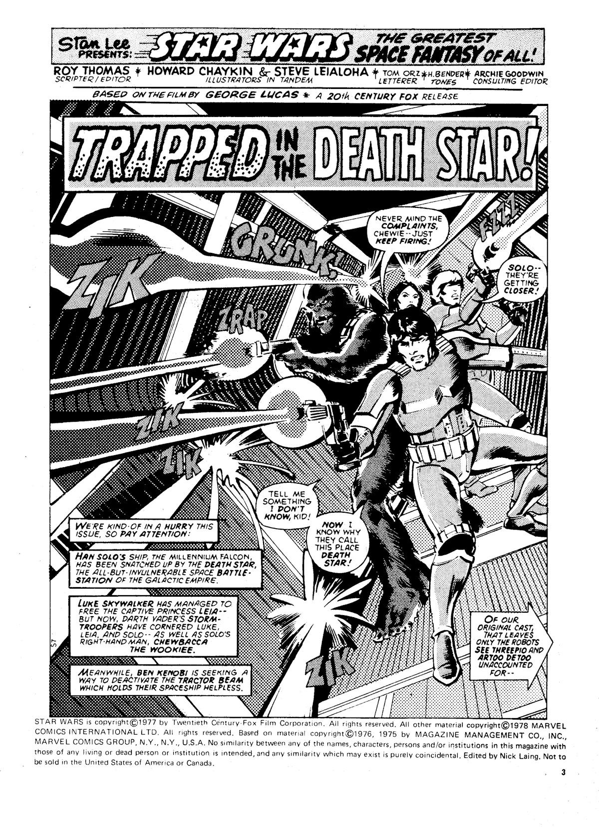 Read online Star Wars Weekly comic -  Issue #7 - 3