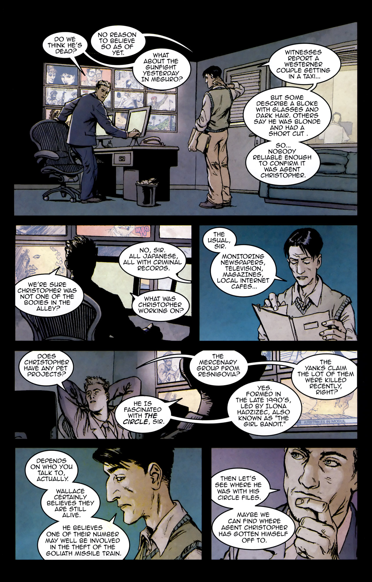 Read online The Circle (2007) comic -  Issue #2 - 10
