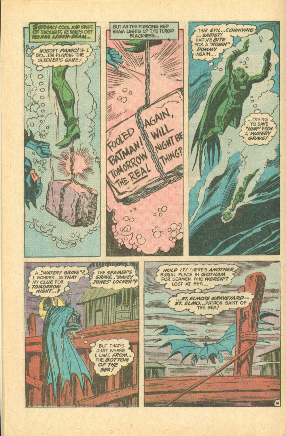 Read online Batman (1940) comic -  Issue #246 - 14