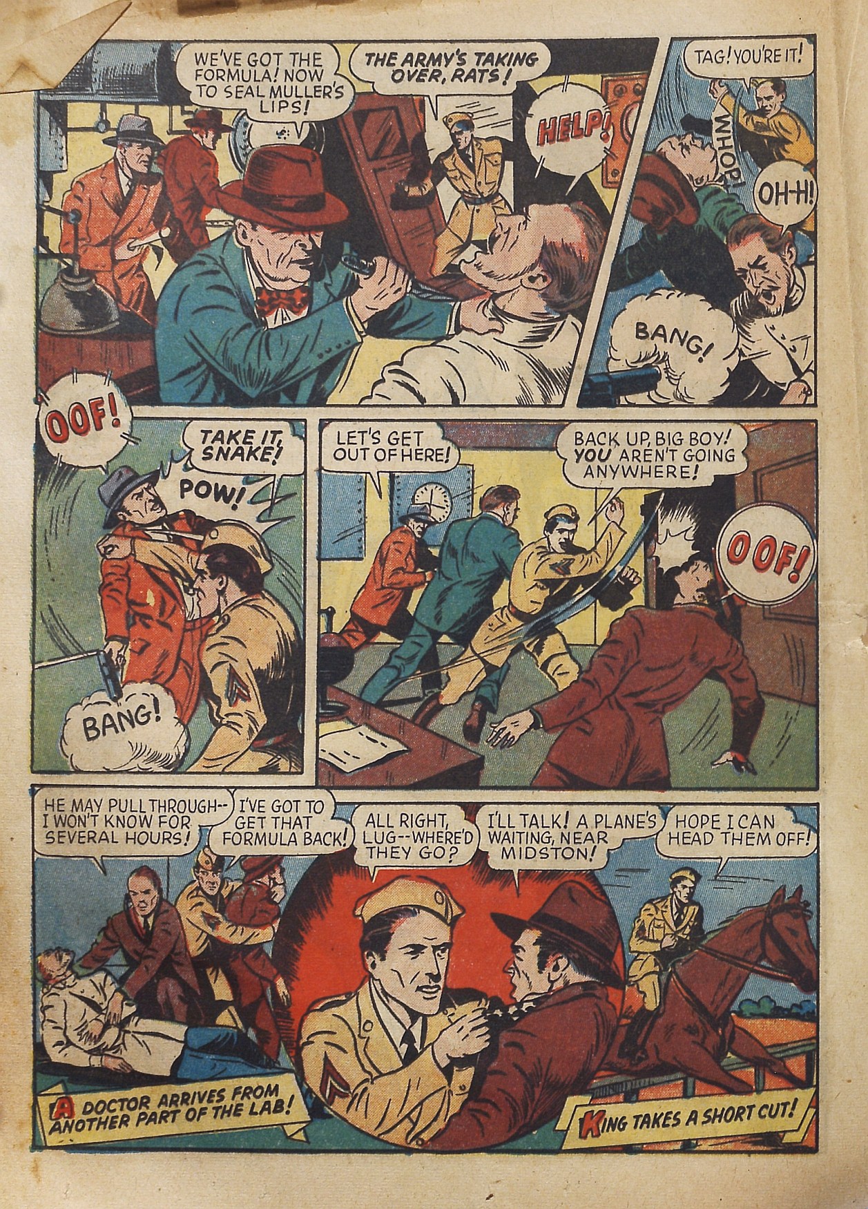 Read online Exciting Comics comic -  Issue #26 - 36
