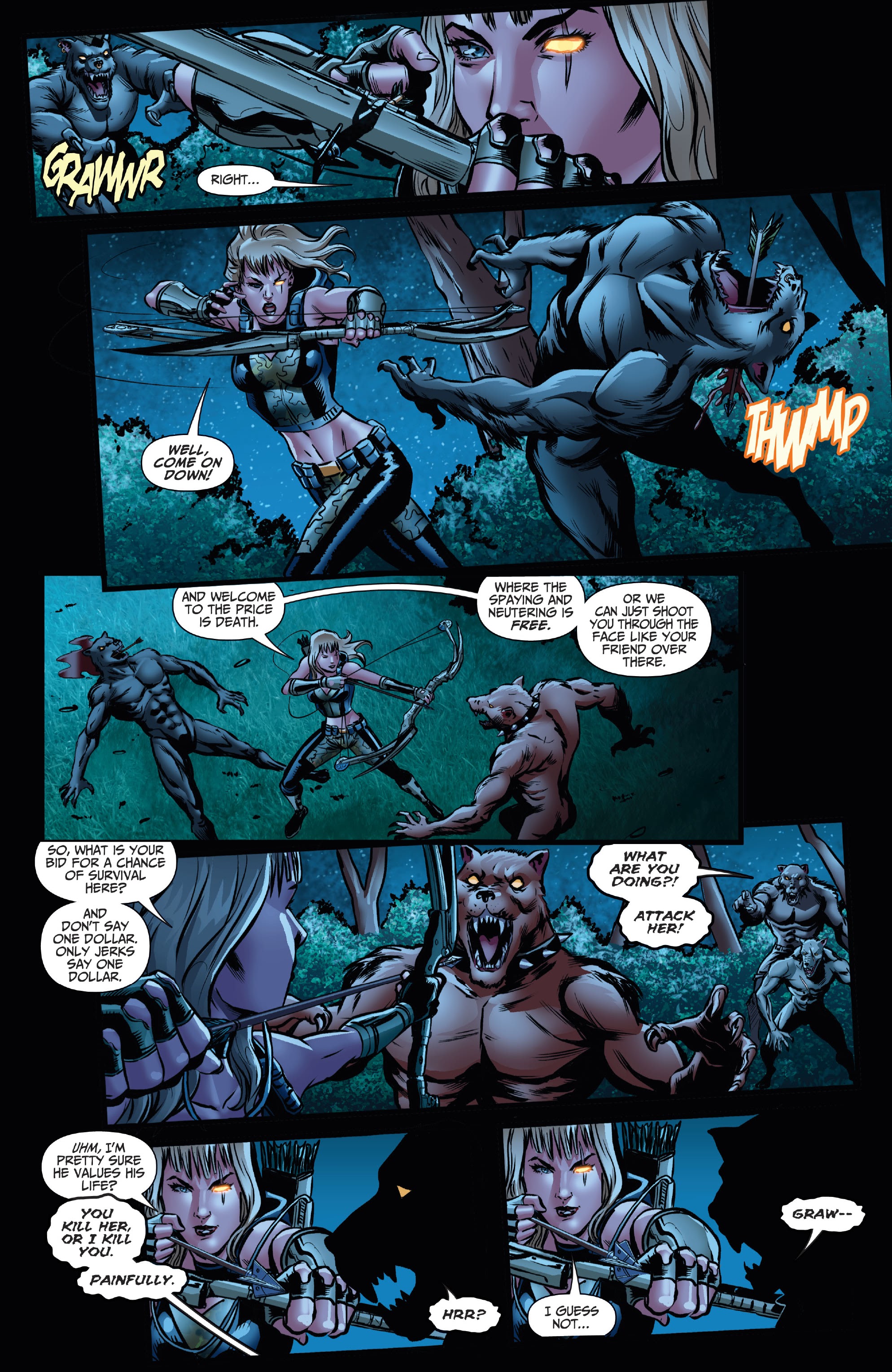 Read online Van Helsing vs The League of Monsters comic -  Issue #6 - 8