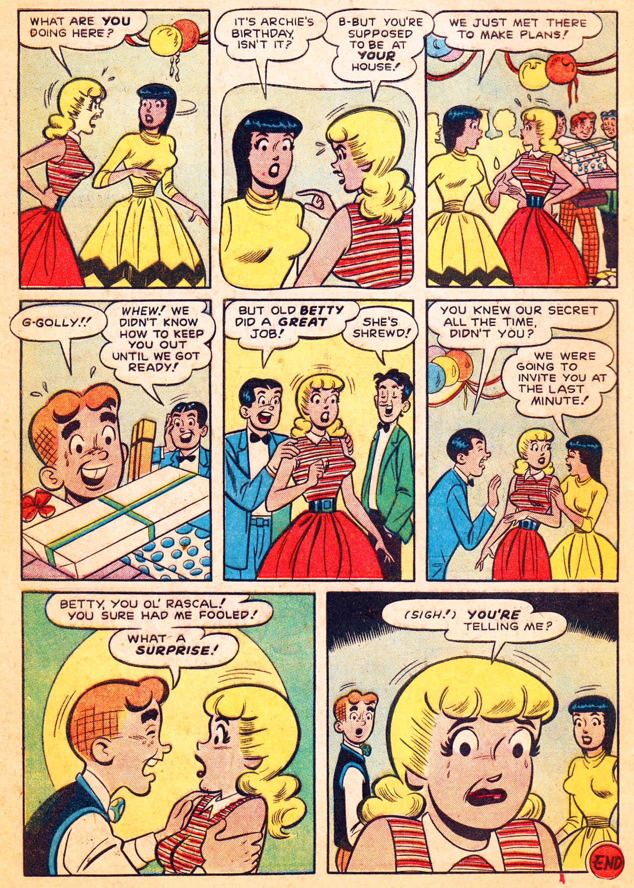 Read online Archie's Girls Betty and Veronica comic -  Issue #37 - 8
