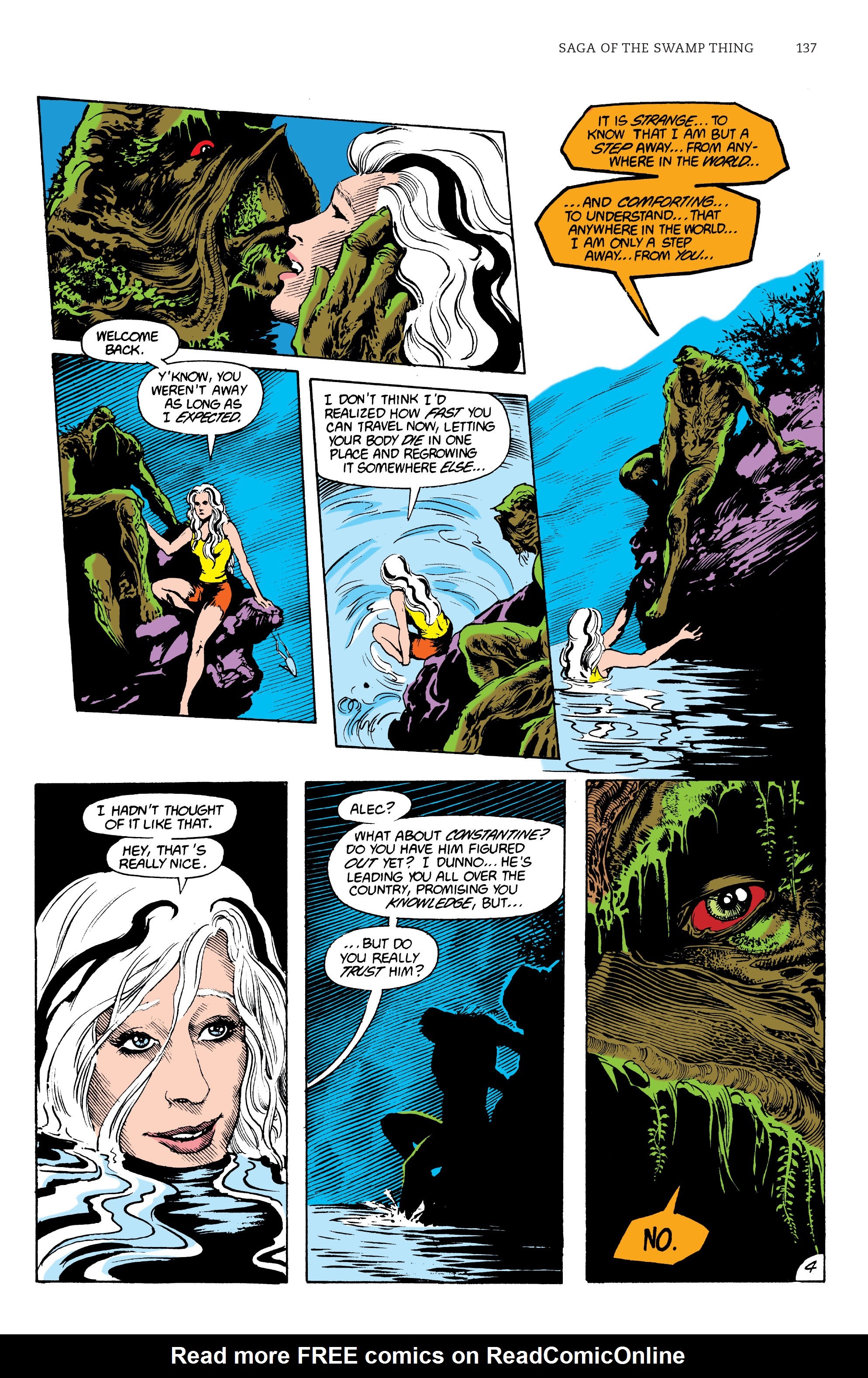 Read online Saga of the Swamp Thing comic -  Issue # TPB 3 (Part 2) - 36
