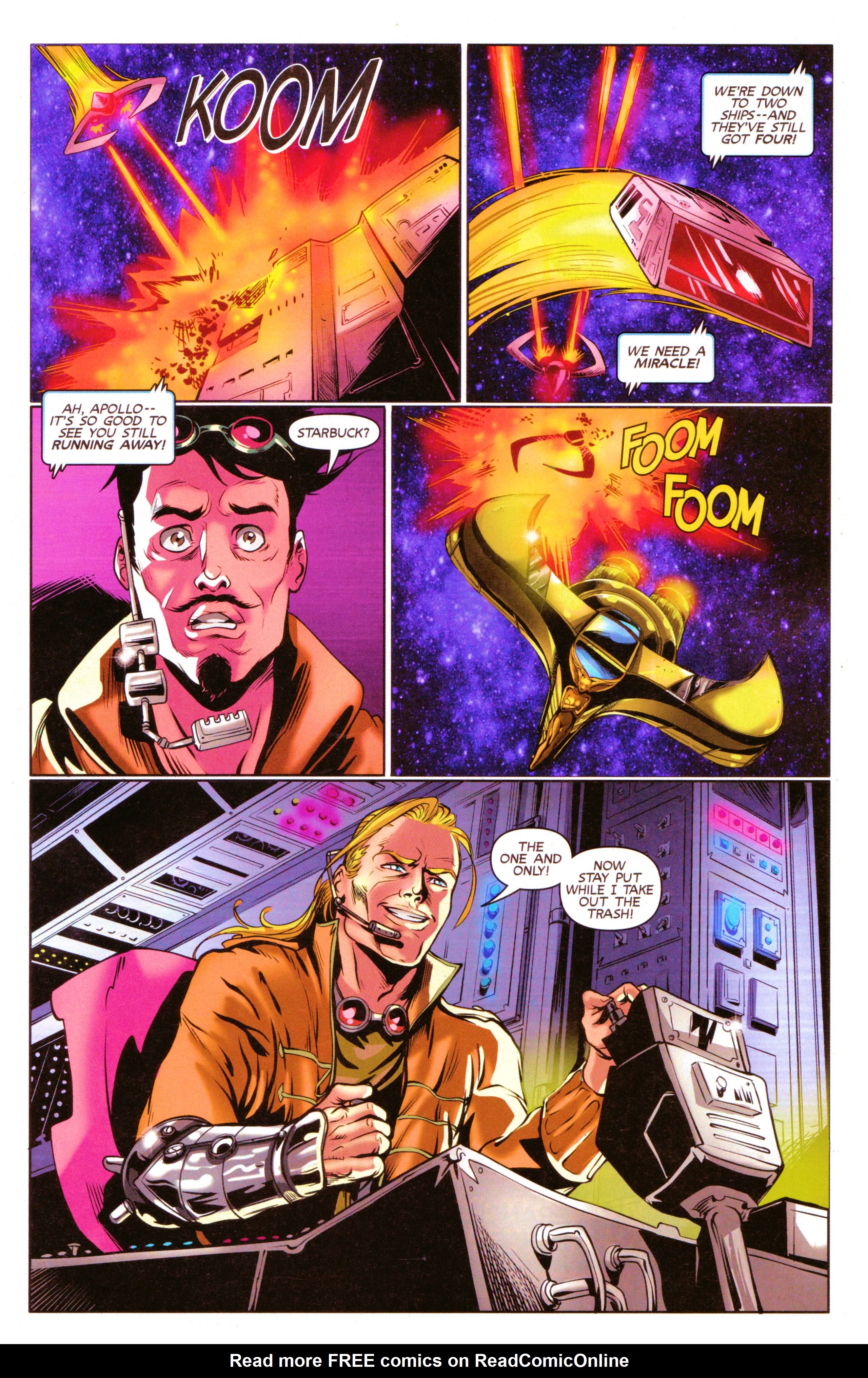 Read online Steampunk Battlestar Galactica 1880 comic -  Issue #3 - 17
