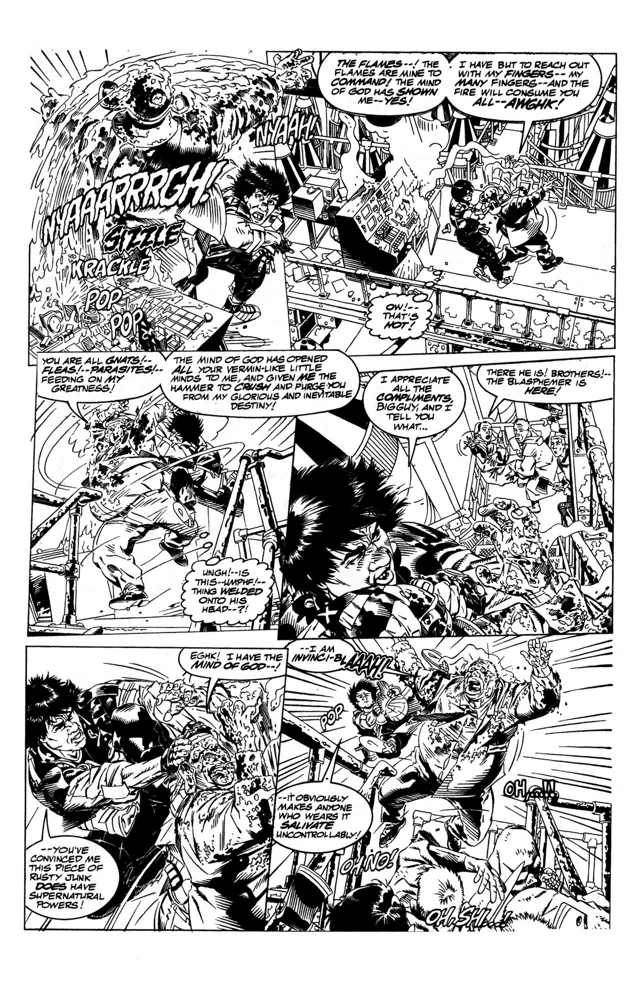 Read online Jackie Chan's Spartan X: Hell Bent Hero For Hire comic -  Issue #3 - 11