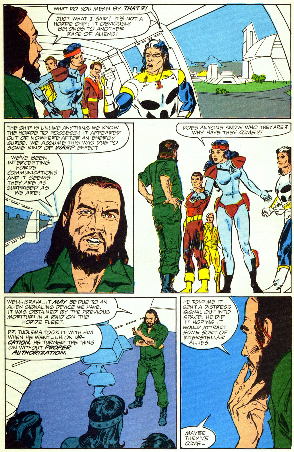 Read online Strikeforce: Morituri comic -  Issue #25 - 6