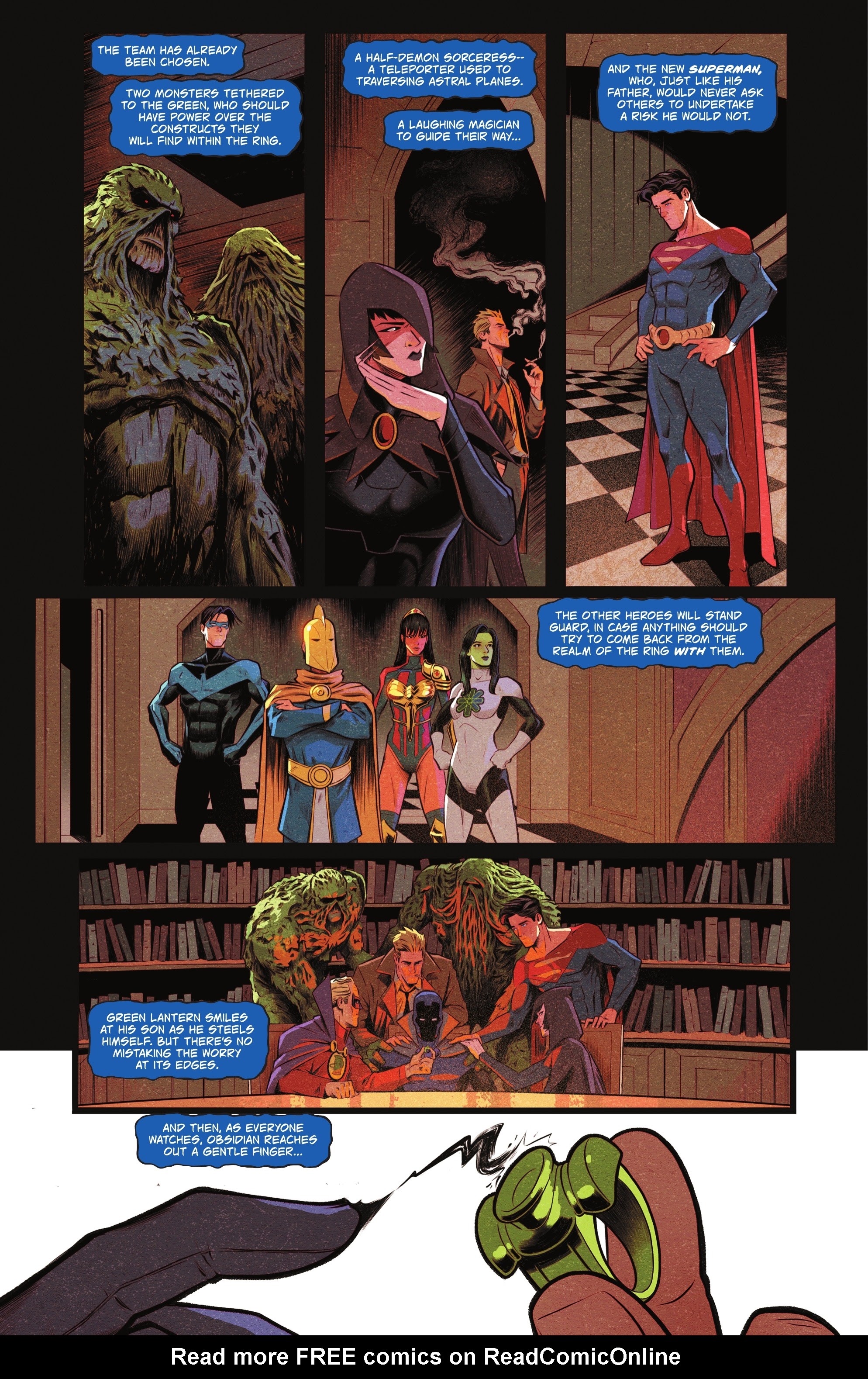 Read online Dark Crisis: The Deadly Green comic -  Issue #1 - 7