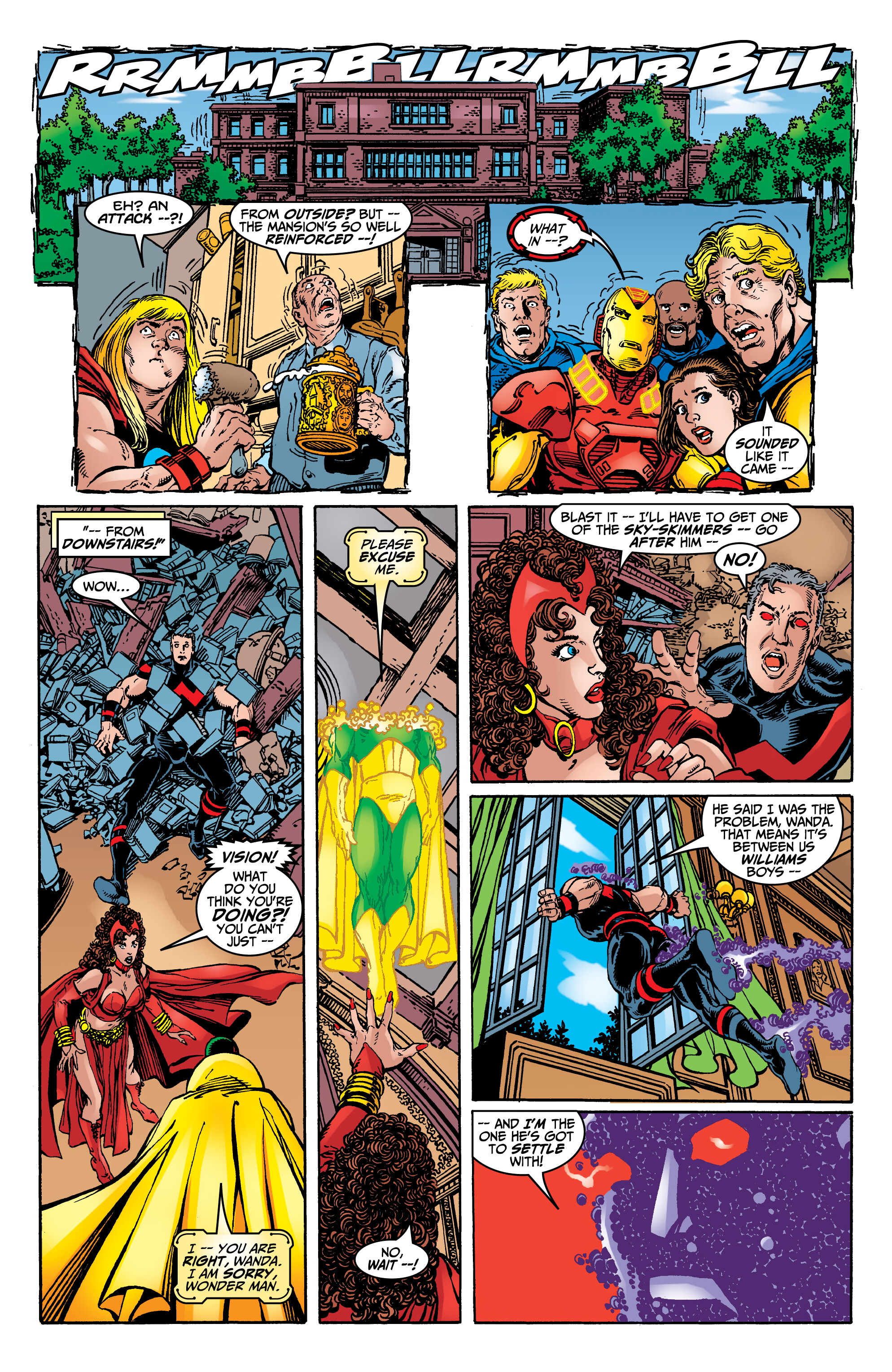 Read online Avengers By Kurt Busiek & George Perez Omnibus comic -  Issue # TPB (Part 11) - 5