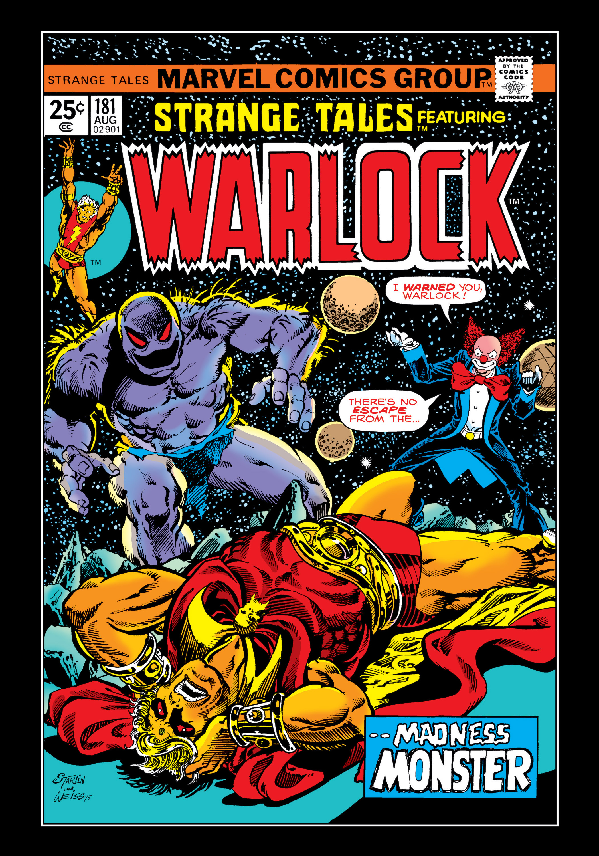 Read online Marvel Masterworks: Warlock comic -  Issue # TPB 2 (Part 1) - 67