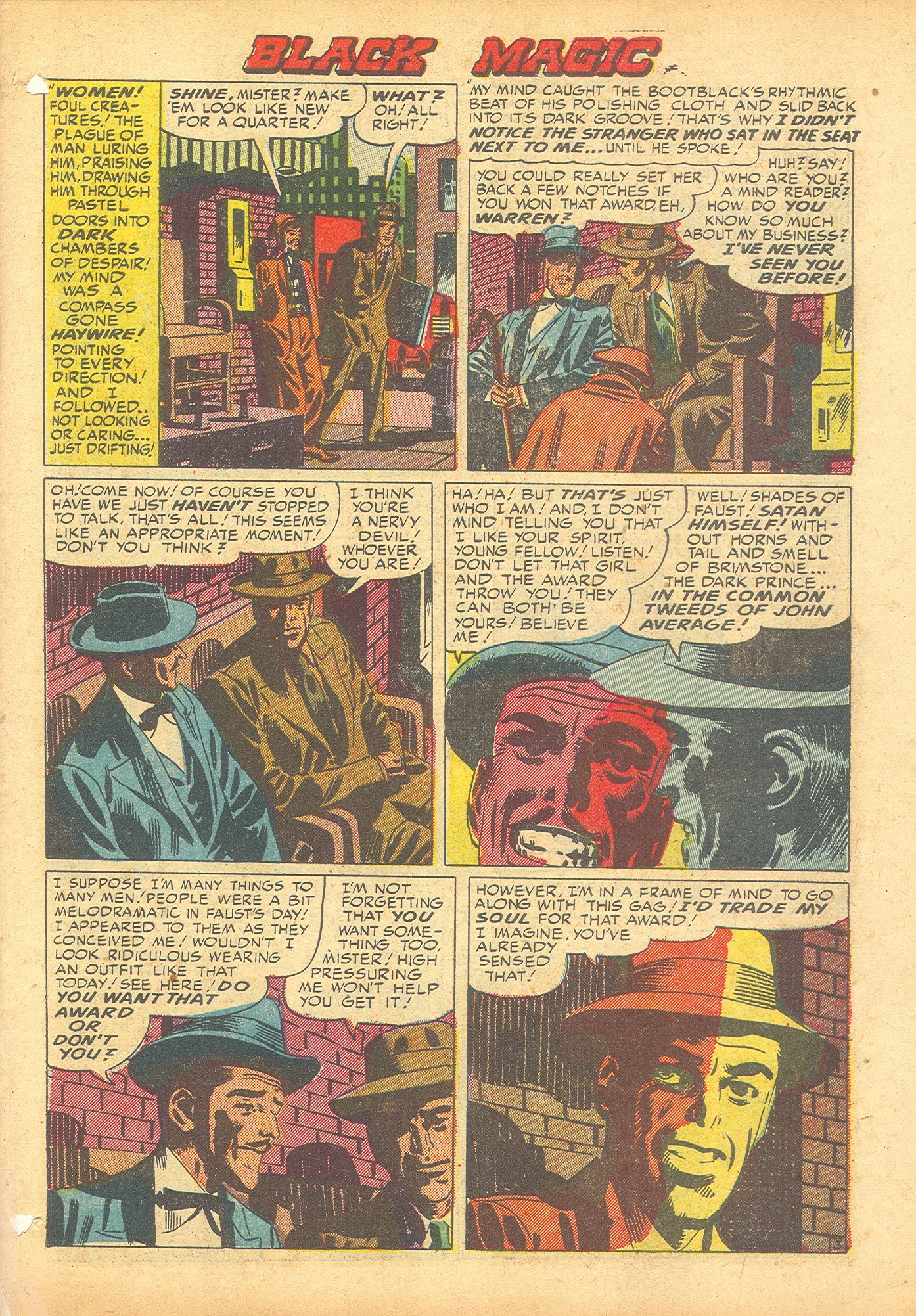 Read online Black Magic (1950) comic -  Issue #6 - 5