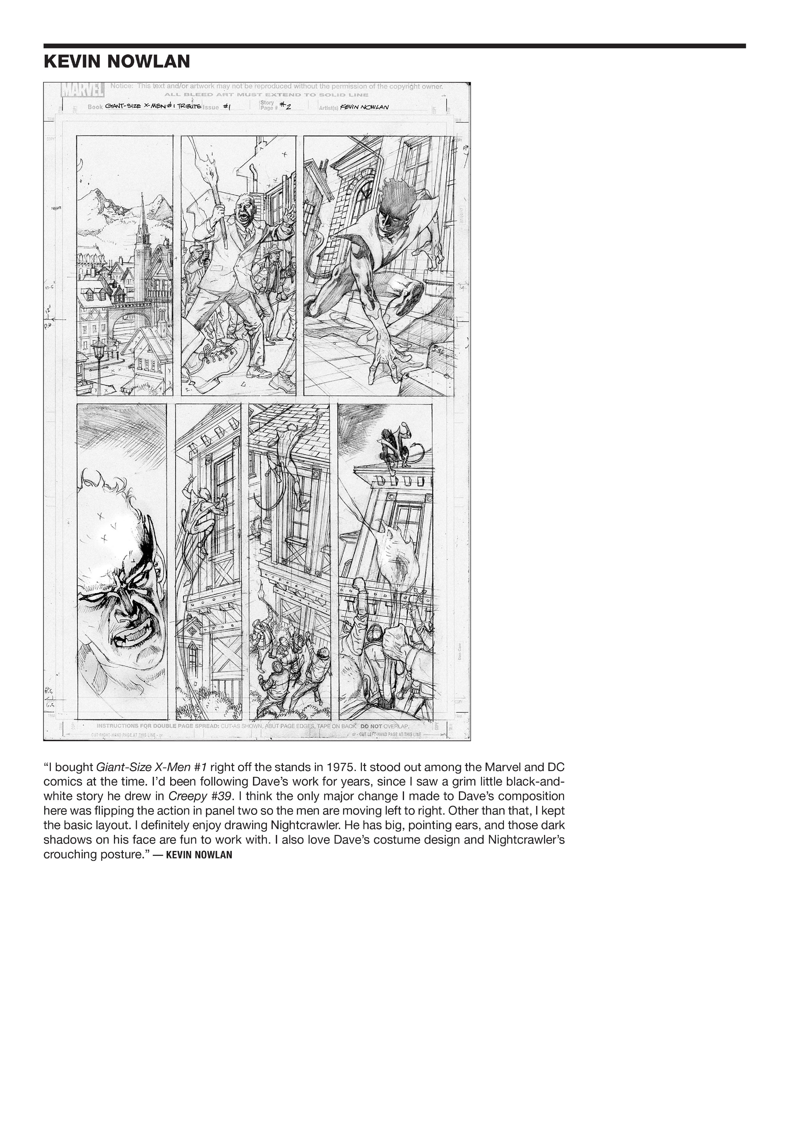 Read online Giant-Size X-Men: Tribute To Wein & Cockrum Gallery Edition comic -  Issue # TPB (Part 1) - 97