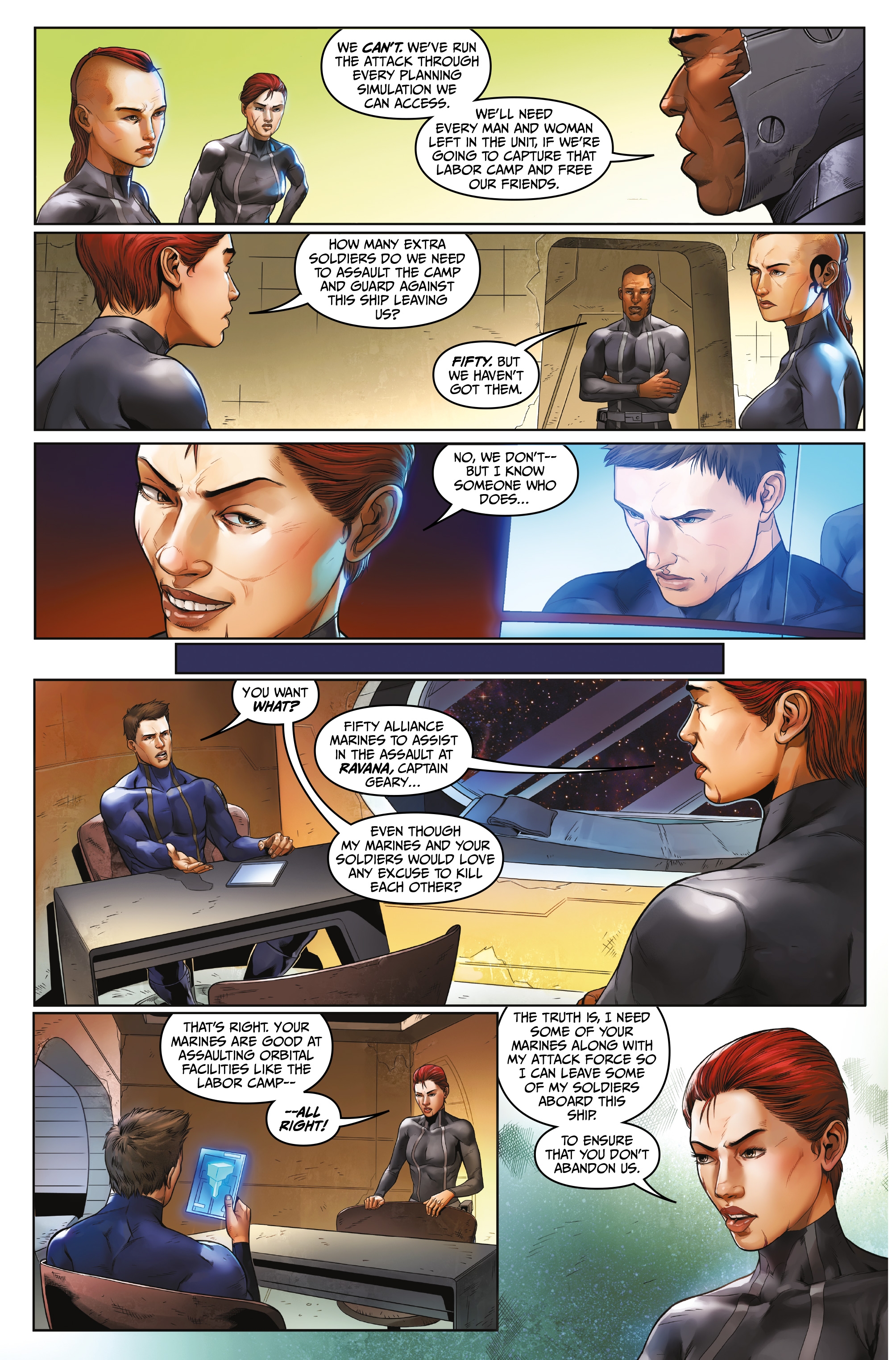 Read online Lost Fleet comic -  Issue #4 - 5