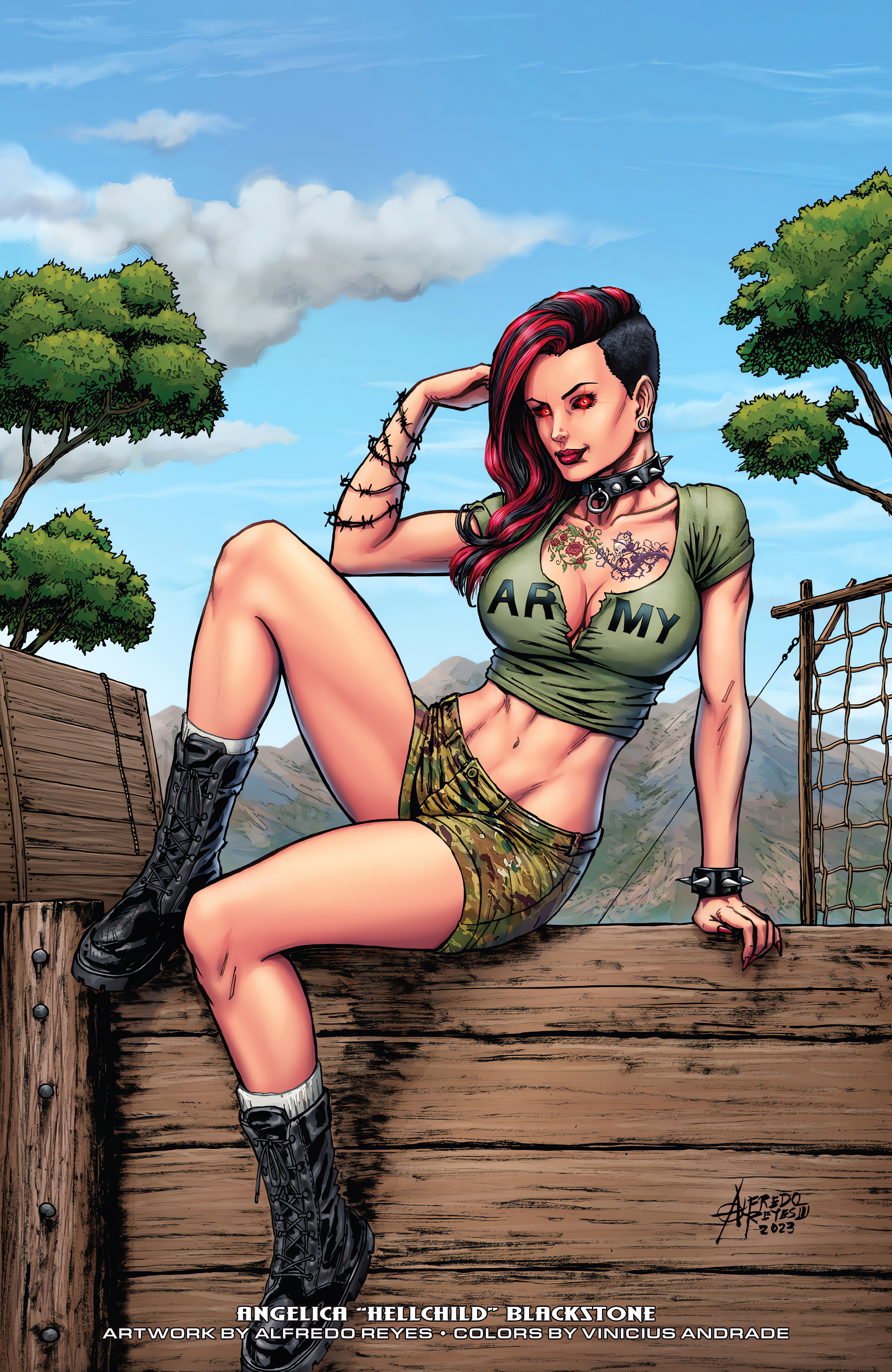 Read online Grimm Fairy Tales: 2023 Armed Forces Edition comic -  Issue # Full - 35