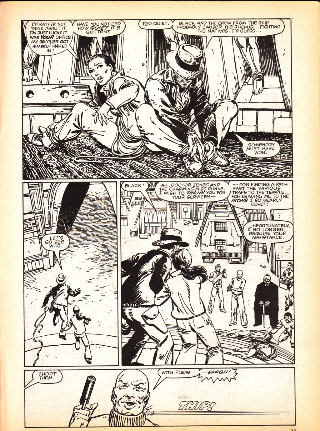 Read online Indiana Jones comic -  Issue #2 - 31