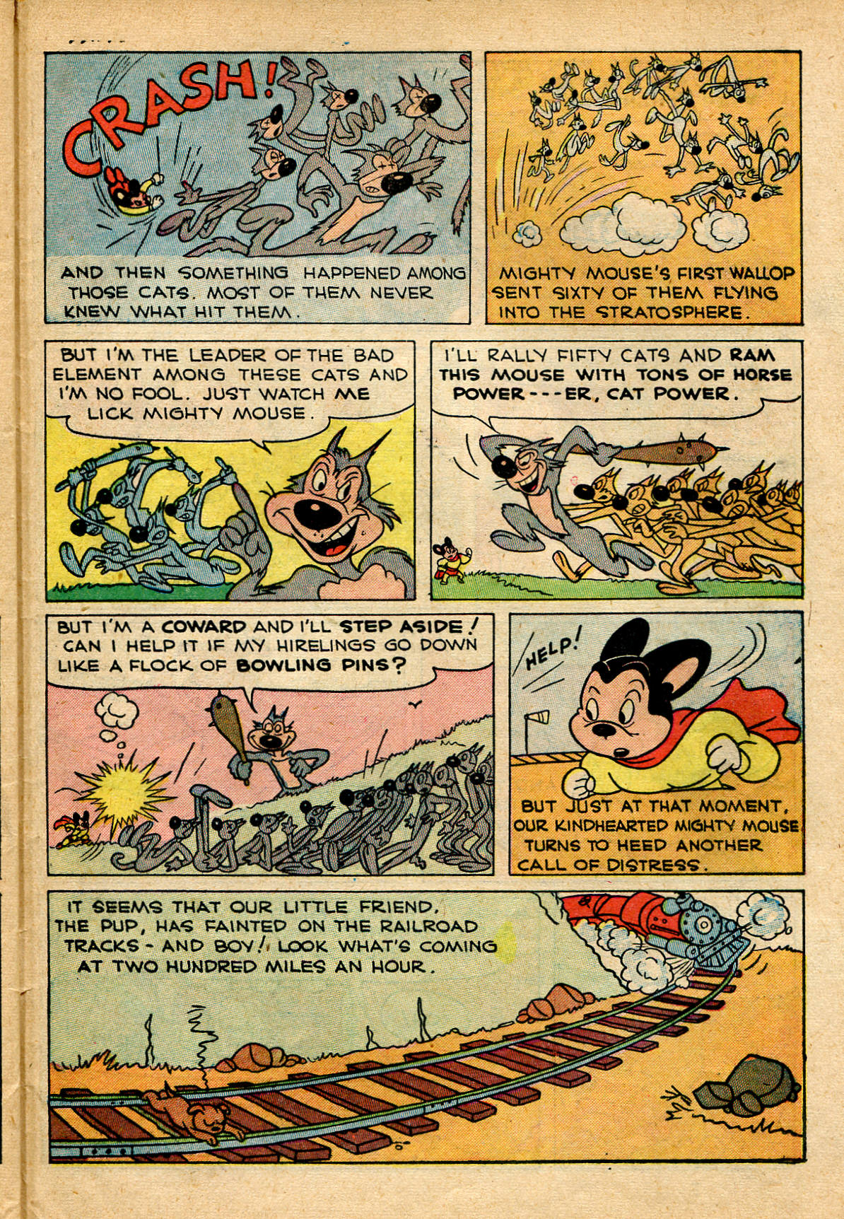 Read online Paul Terry's Mighty Mouse Comics comic -  Issue #20 - 41