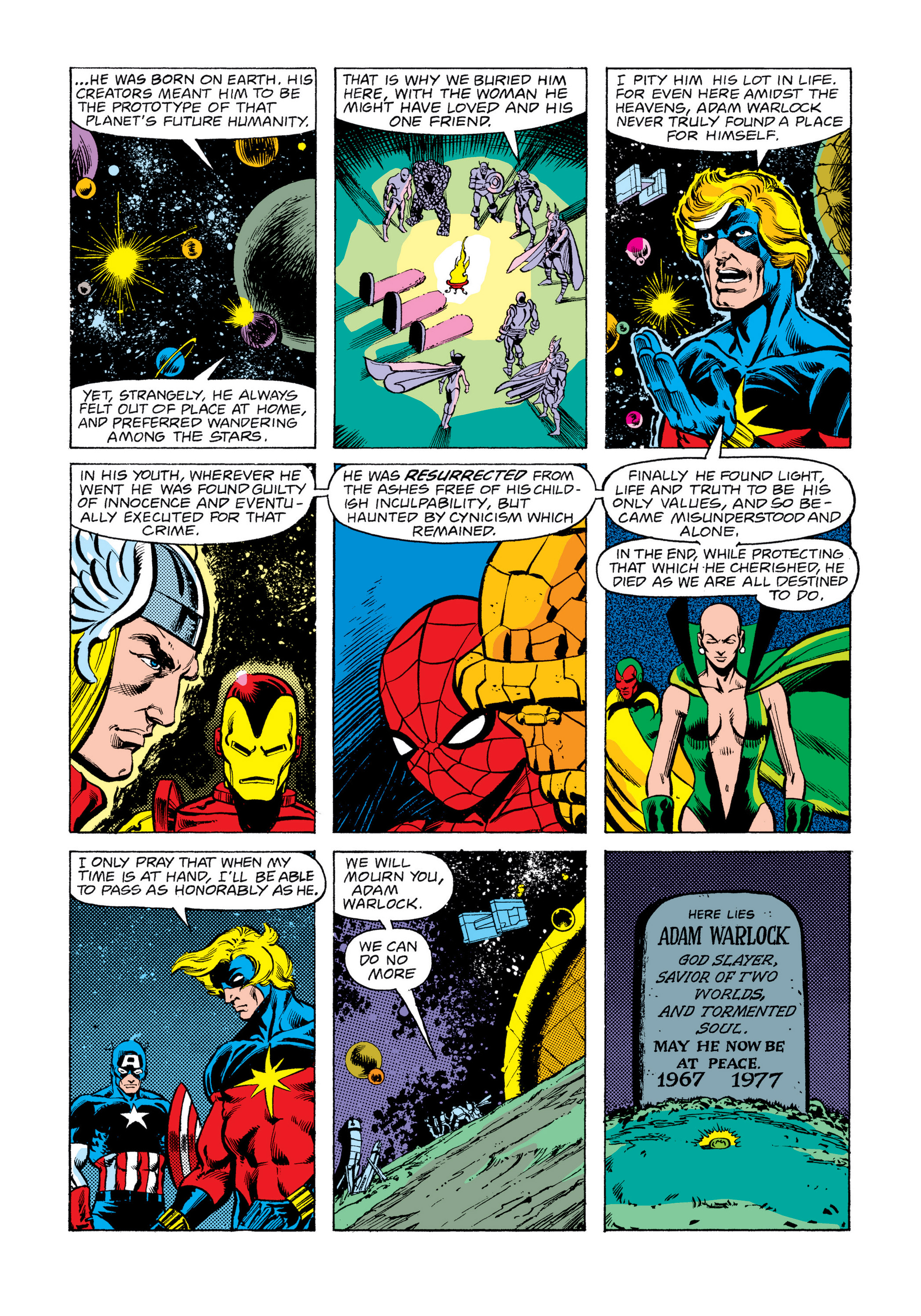 Read online Marvel Masterworks: Warlock comic -  Issue # TPB 2 (Part 4) - 2