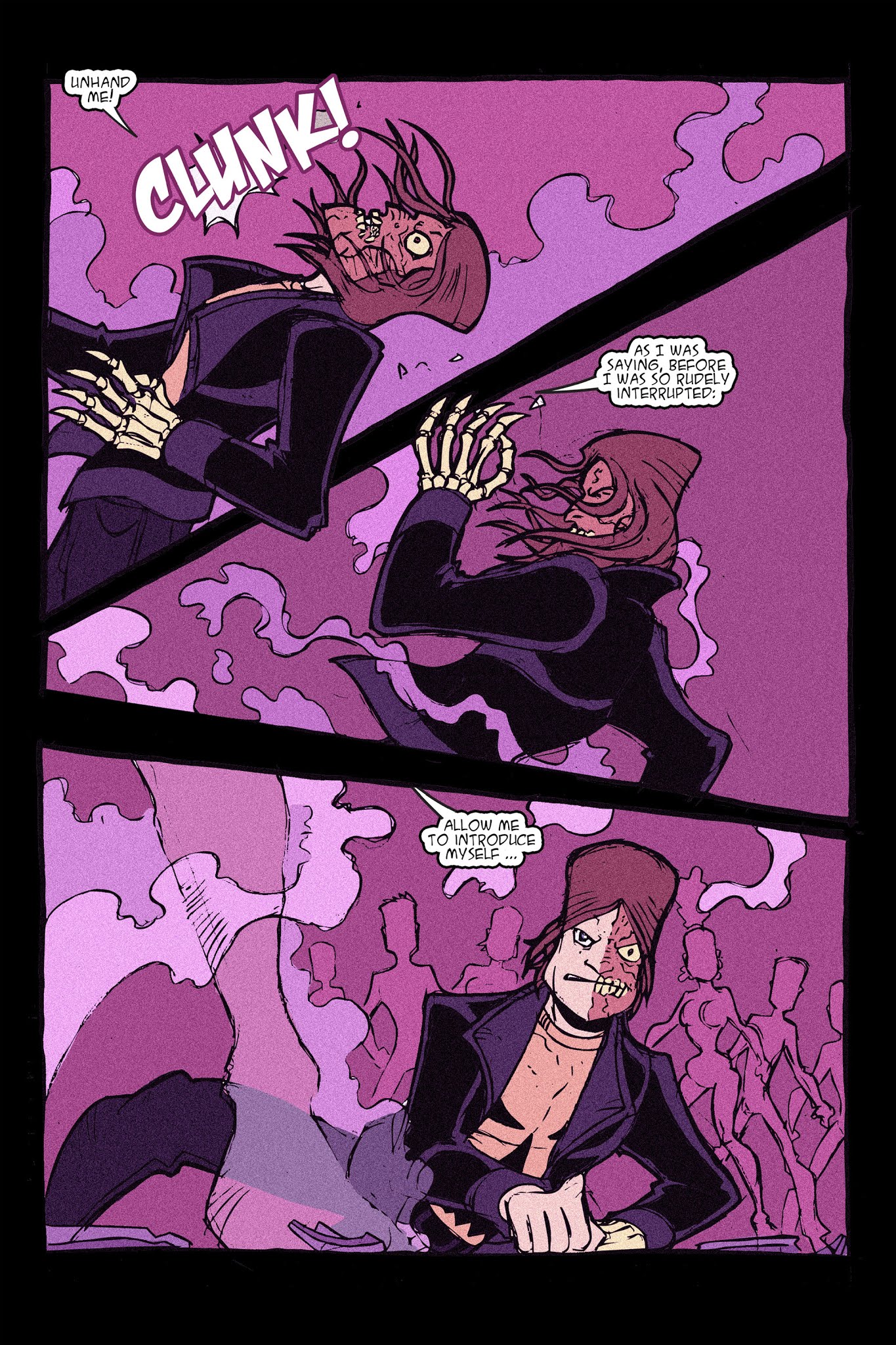 Read online Halloween Man vs. the Invisible Man comic -  Issue # TPB - 53
