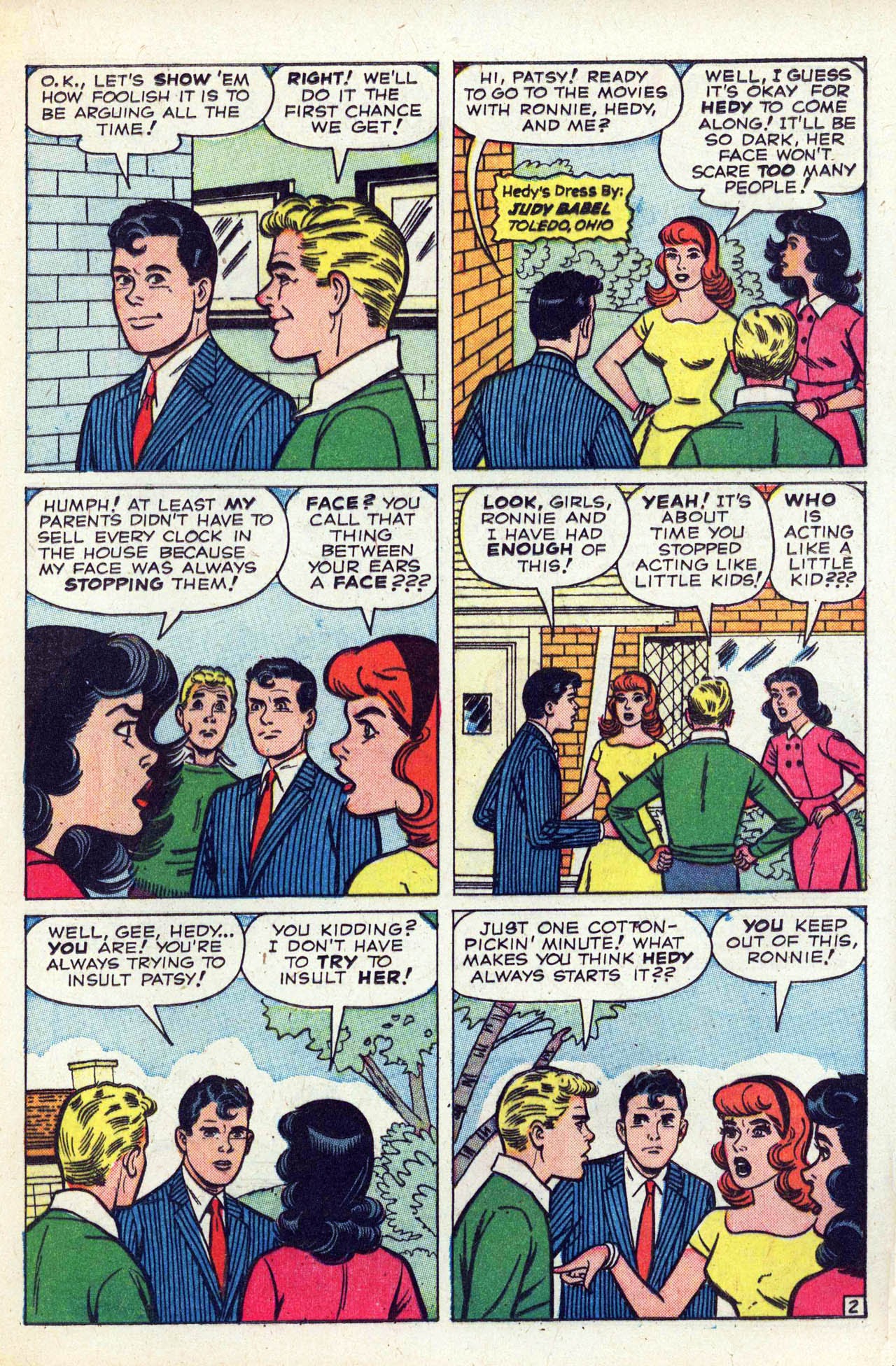 Read online Patsy and Hedy comic -  Issue #68 - 21
