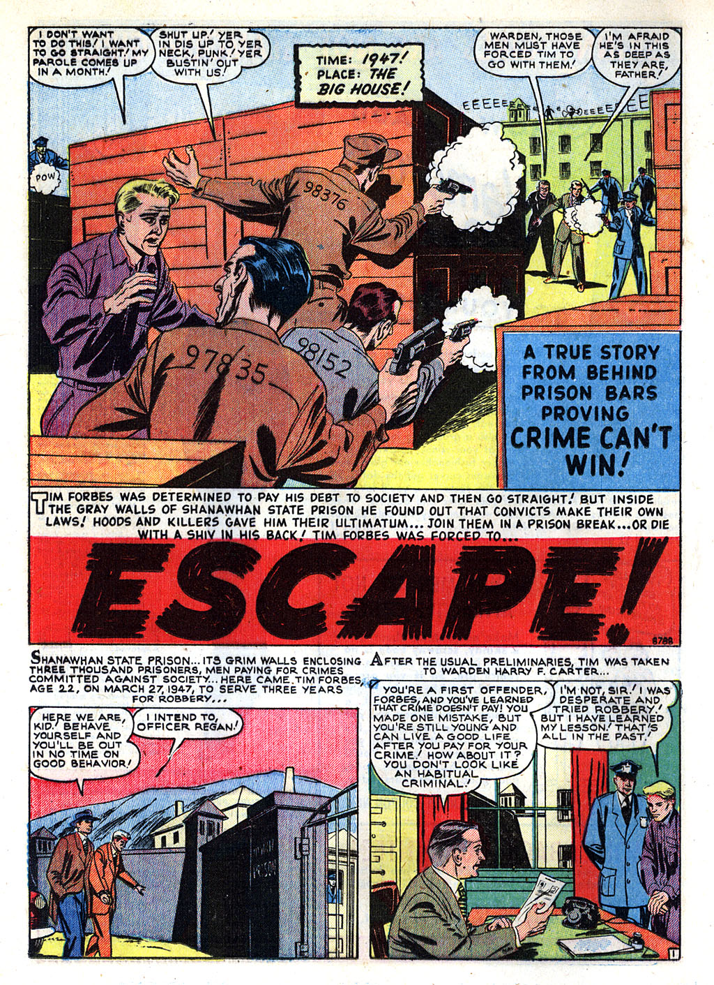 Read online Crime Can't Win comic -  Issue #7 - 12