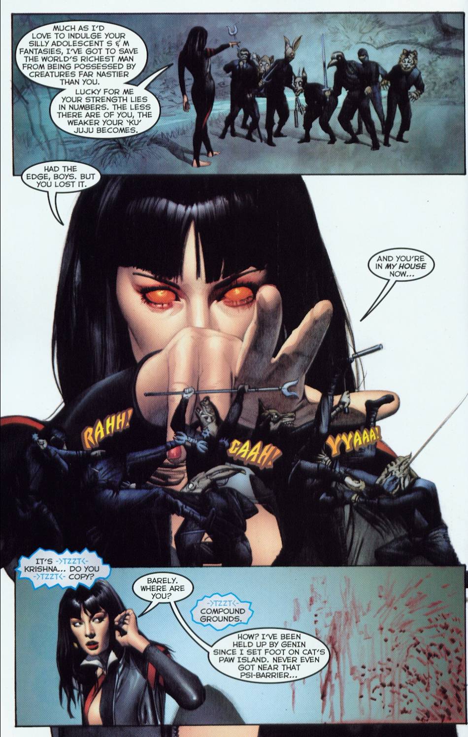 Read online Vampirella (2001) comic -  Issue #13 - 7